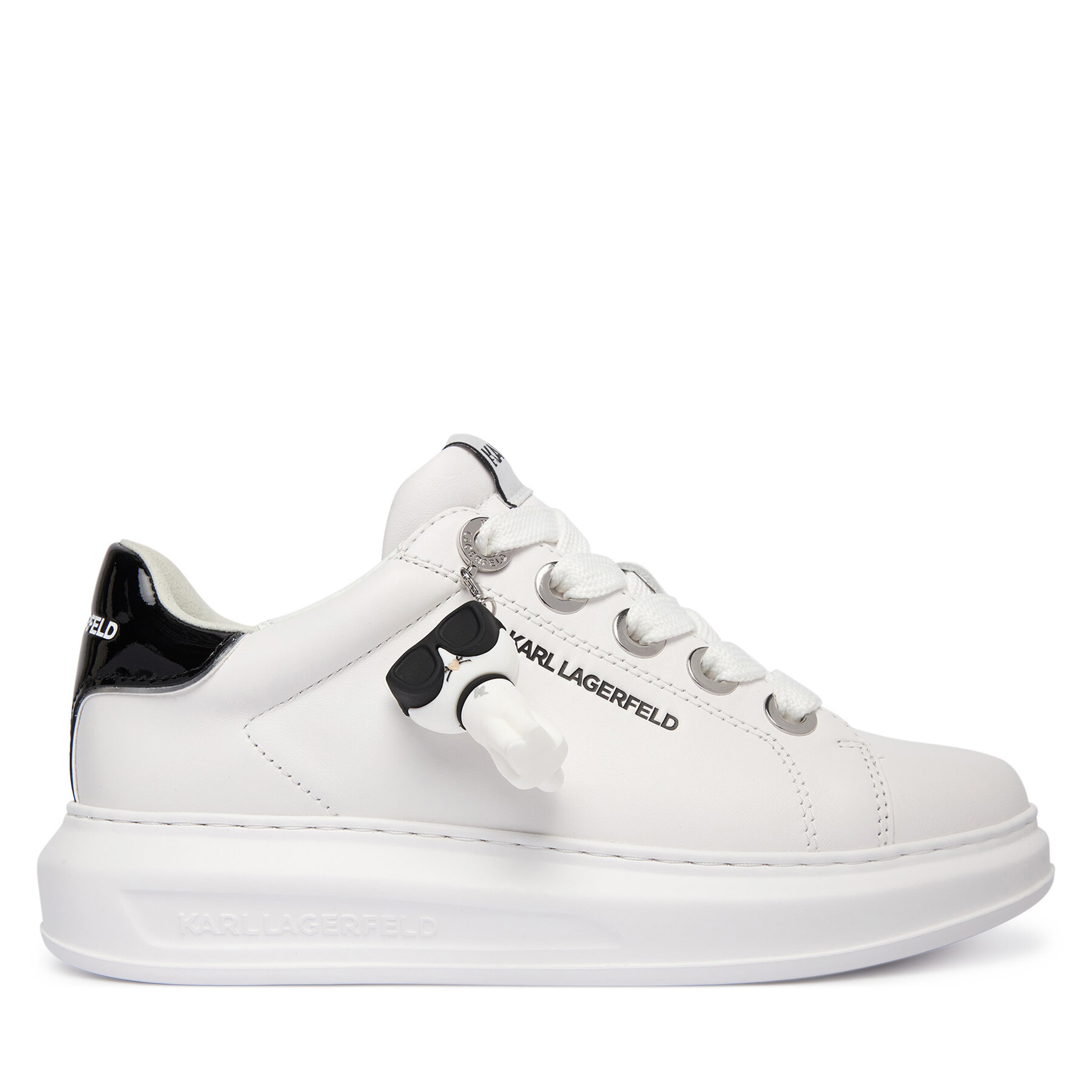KARL LAGERFELD Sneakersy Kapri KL62536C Biały