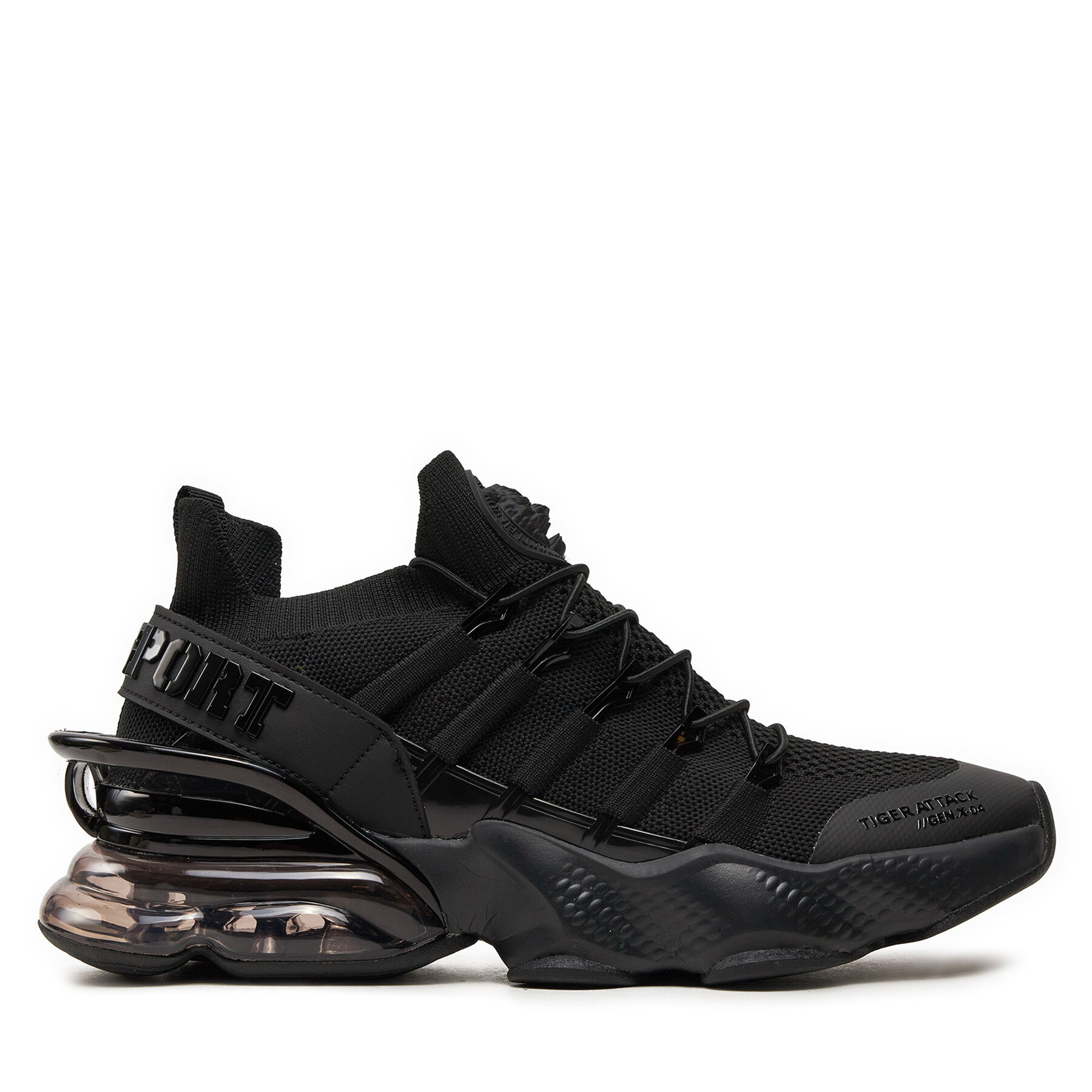 Plein Sport Sneakersy SADS USC0518 STE003N Czarny