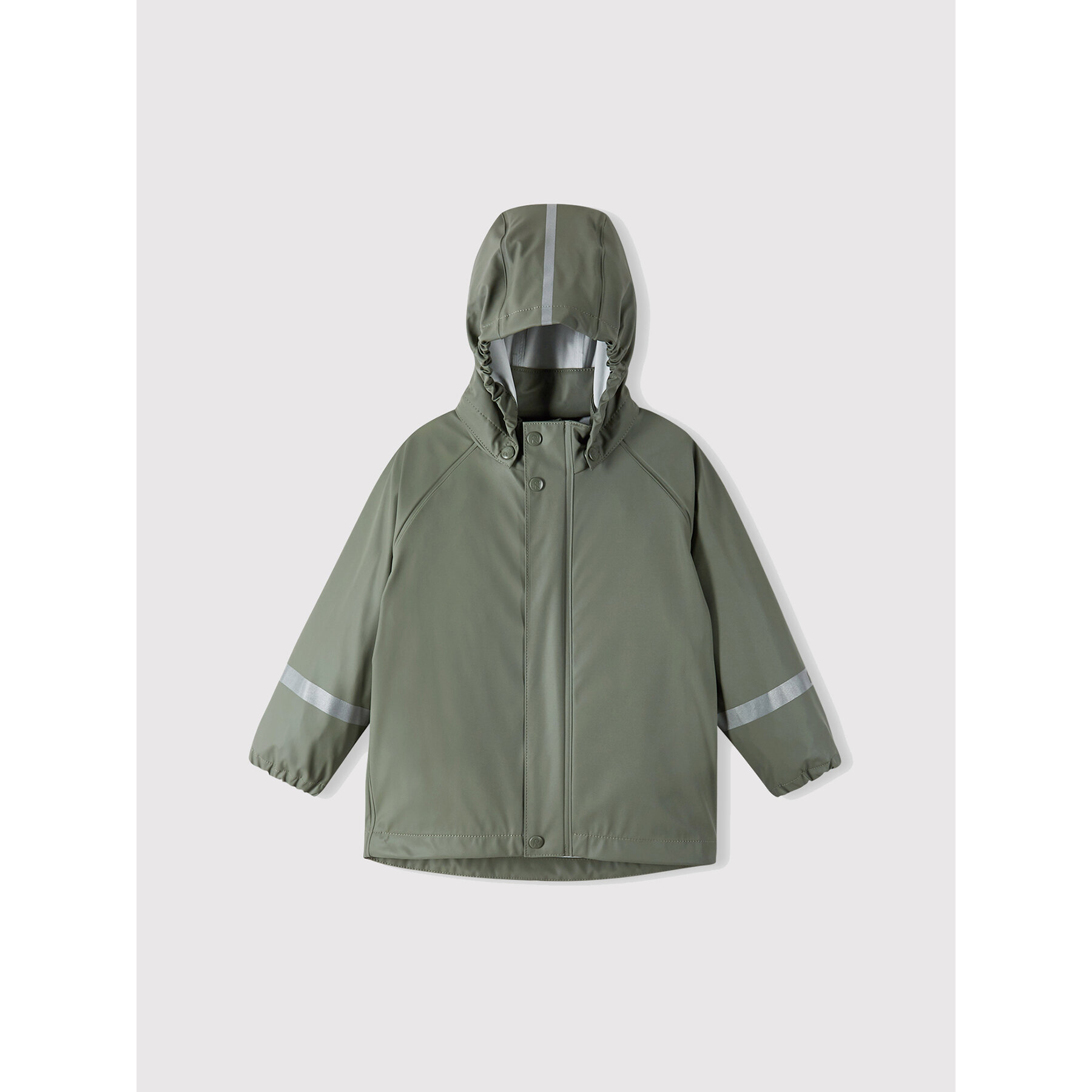 Reima Kurtka przeciwdeszczowa Lampi 5100023A Zielony Regular Fit