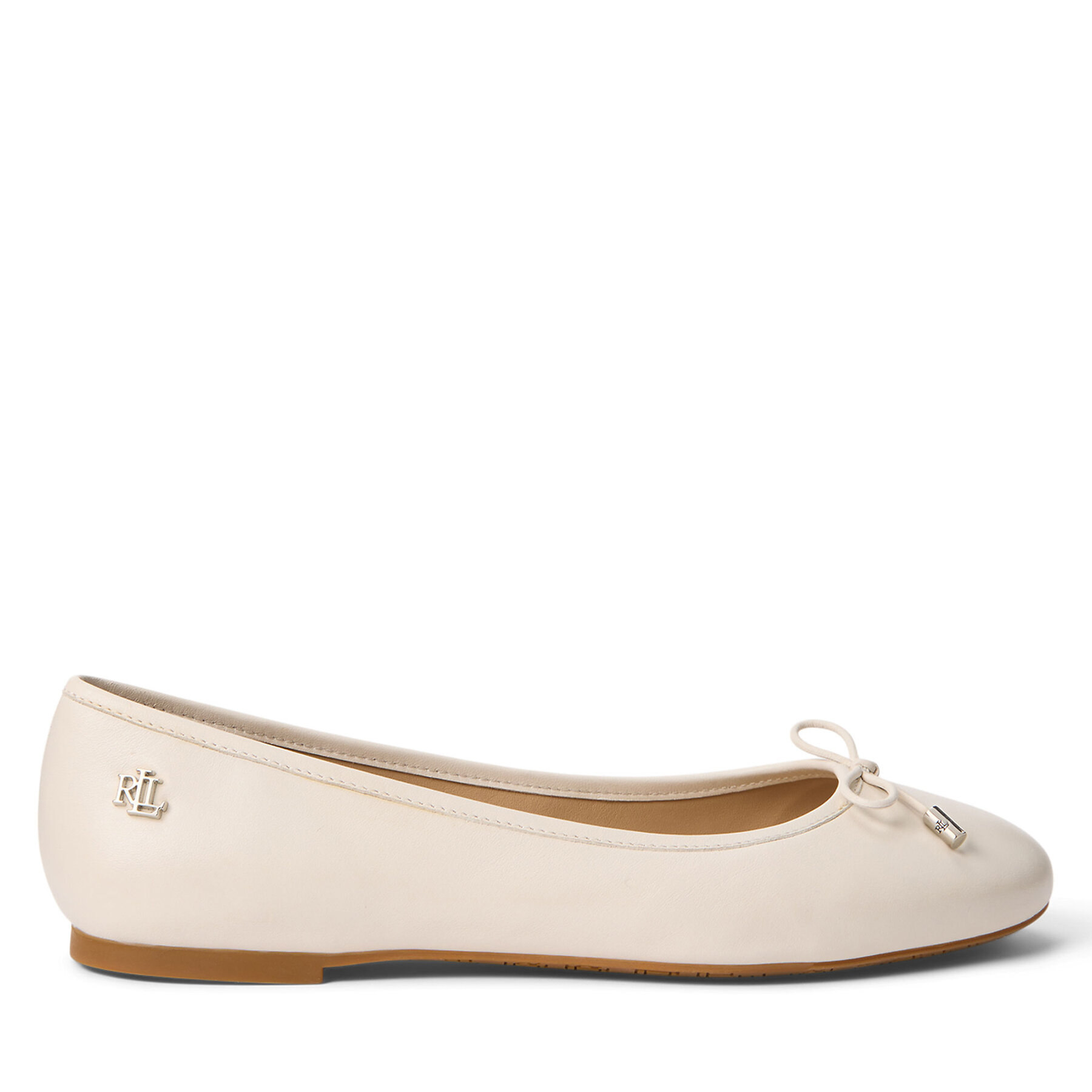 LAUREN RALPH LAUREN Baleriny 802940728006 Écru