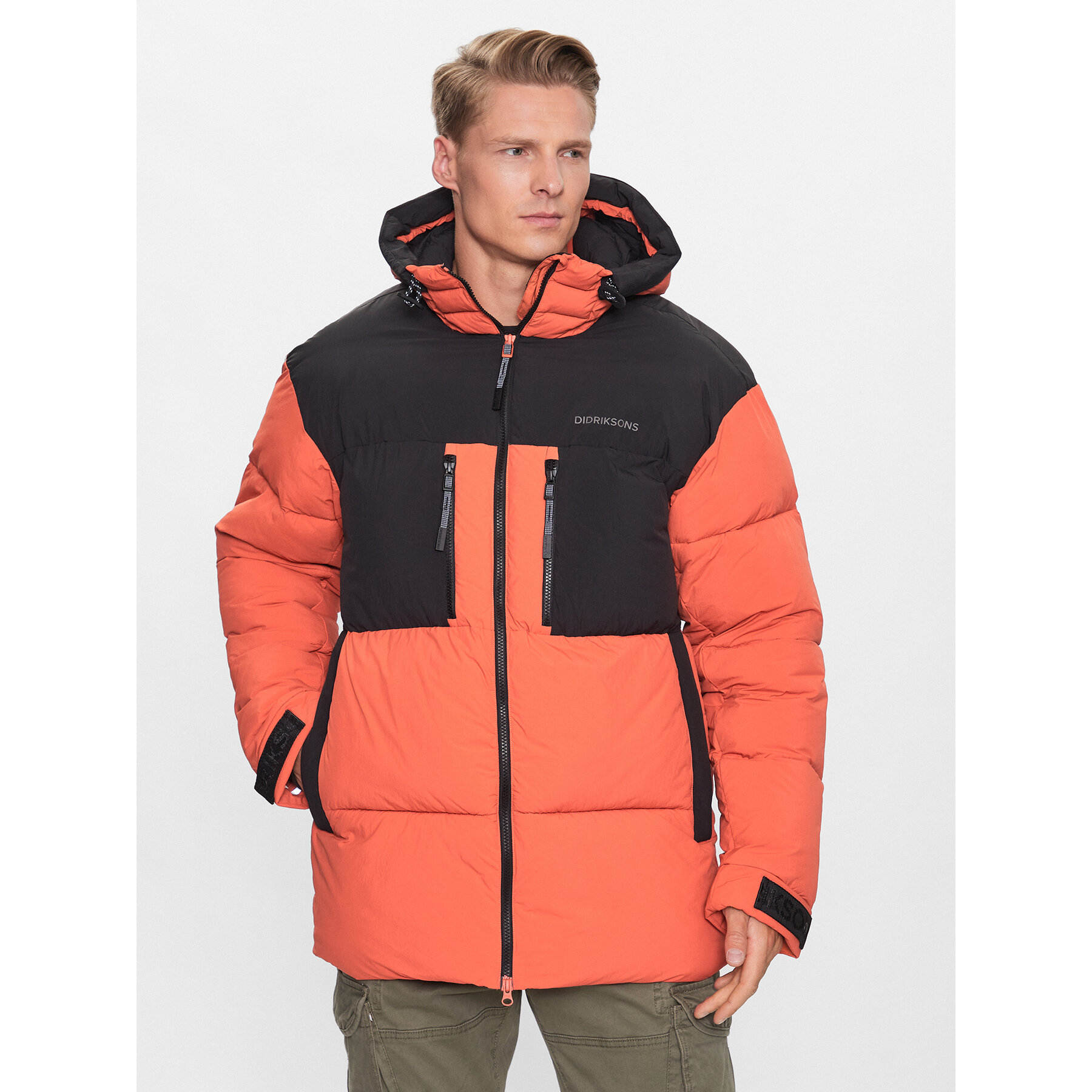 Didriksons Kurtka zimowa Hilmer 504240 Pomarańczowy Regular Fit