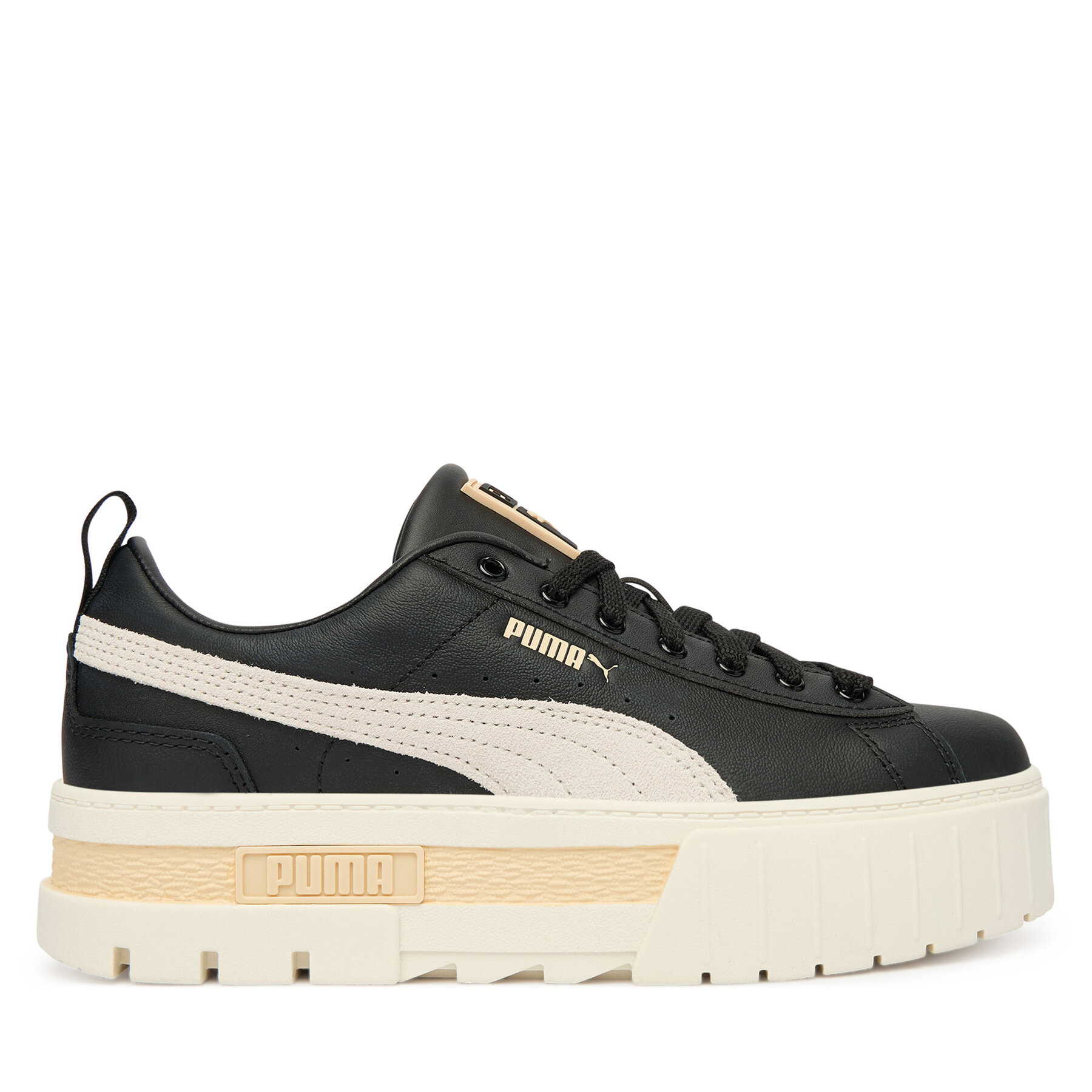 Puma Sneakersy Mayze Lth Wn s 381983 53 Czarny