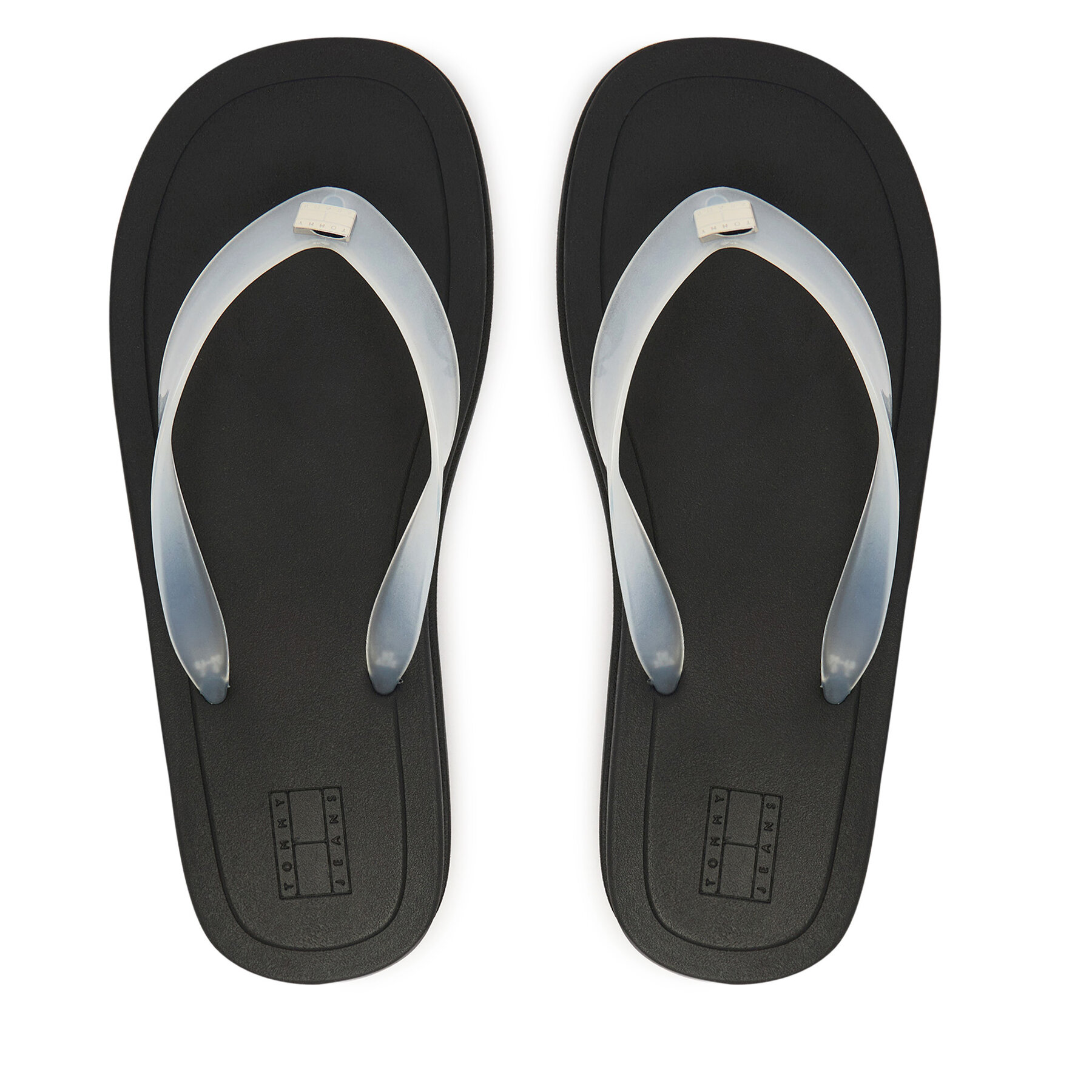 Tommy Jeans Japonki Tjw Cleated Jelly Summer Sandal EN0EN02954 Biały