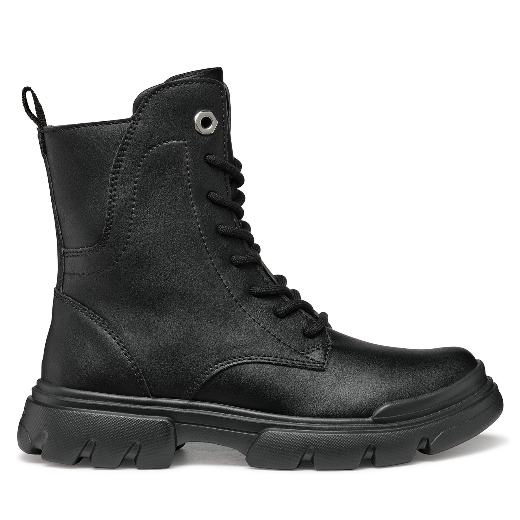 Geox Kozaki J Junette J56HVB 000BC C9999 D Czarny