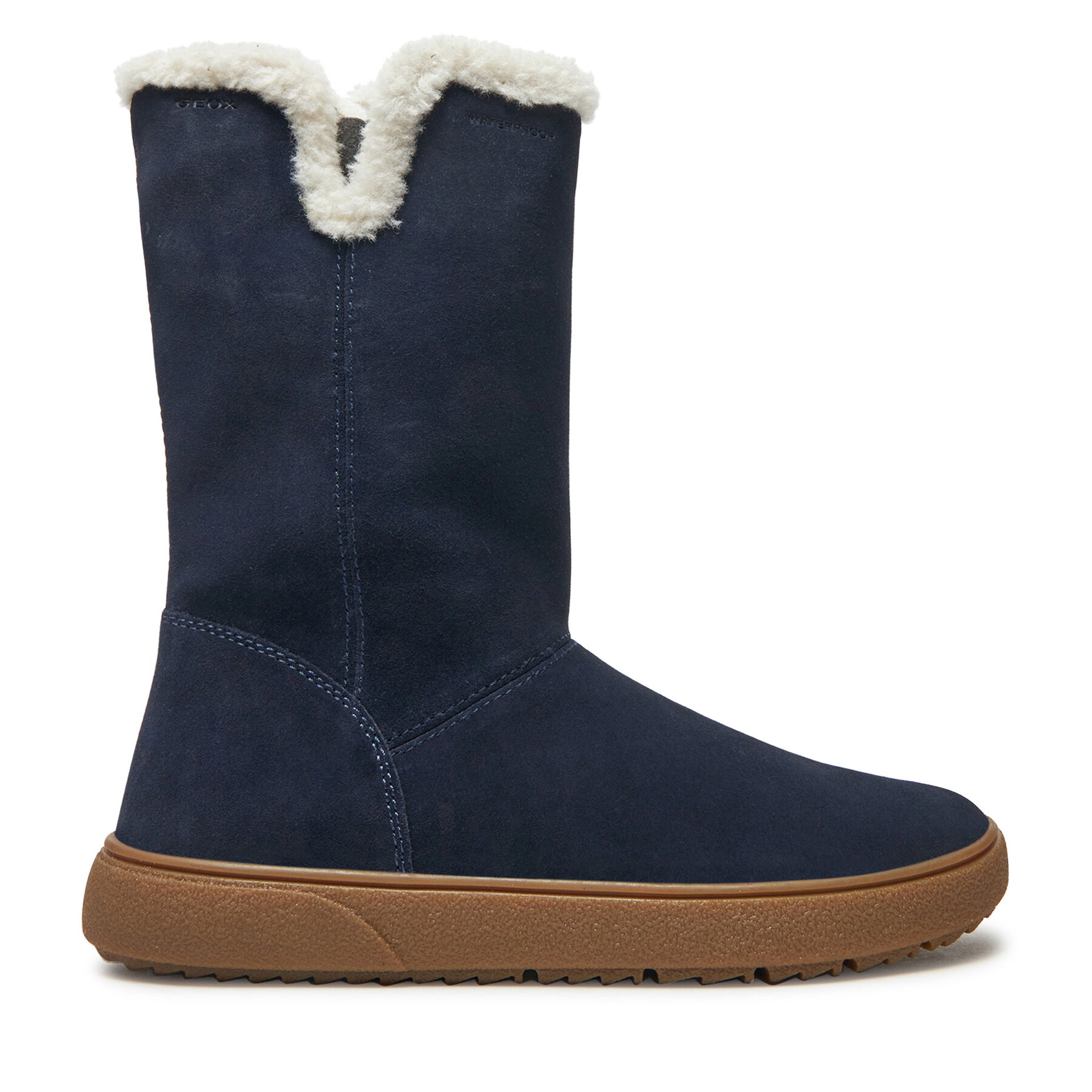 Geox Kozaki J Theleven Girl Wpf J46HYA 00022 C4021 S Granatowy