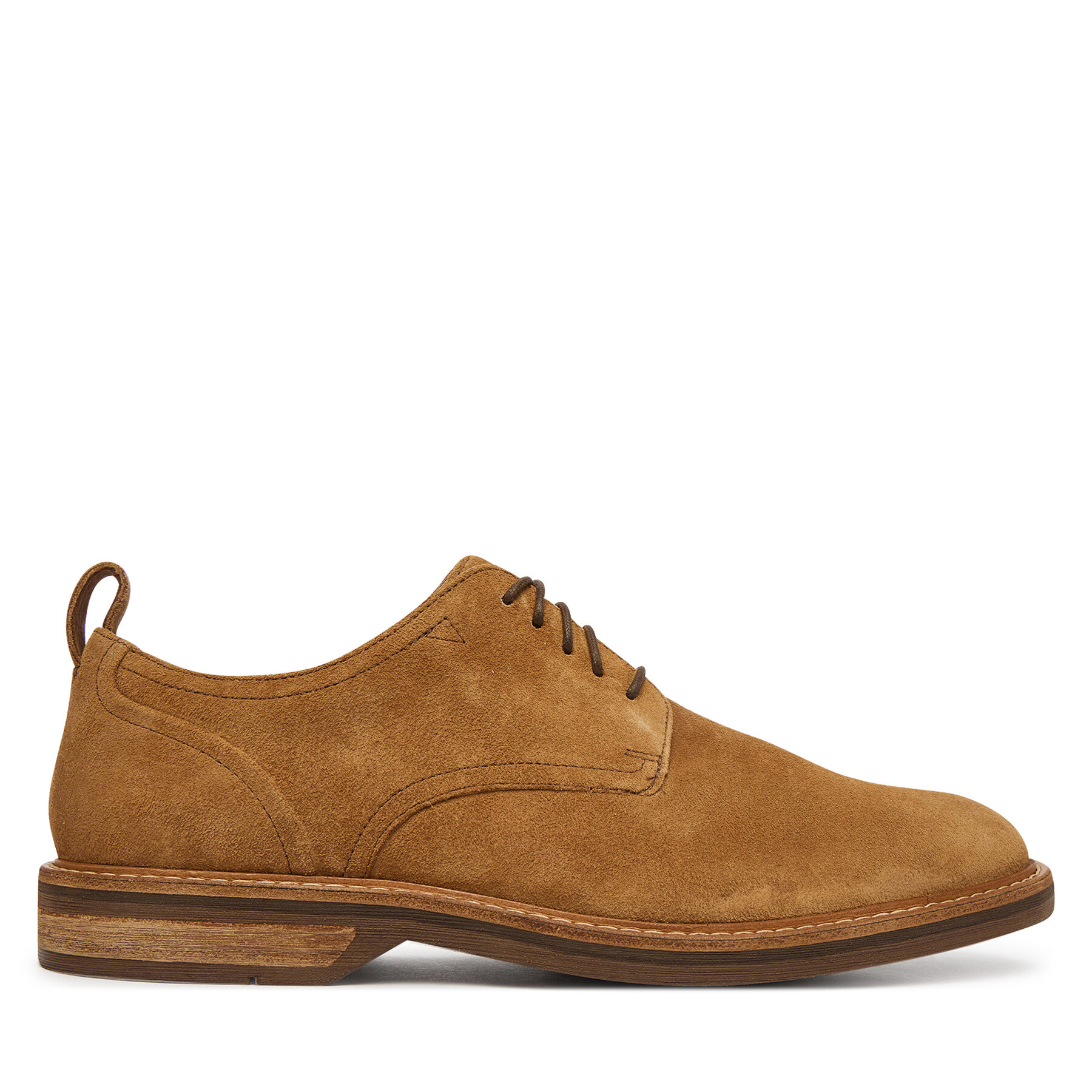 Clarks Półbuty Aldwin Lace 26186448 Brązowy