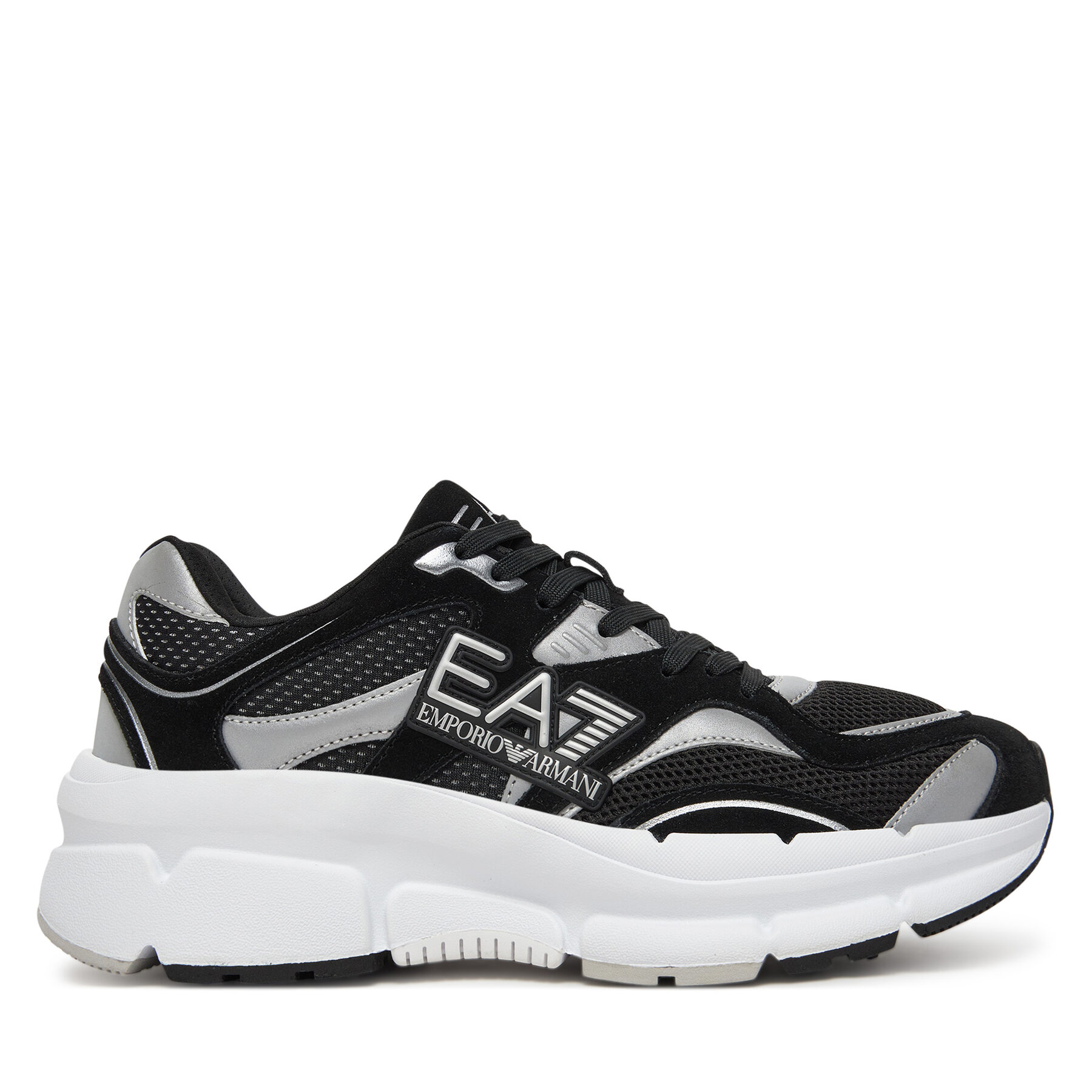 EA7 Emporio Armani Sneakersy X8X237 XK425 N763 Czarny