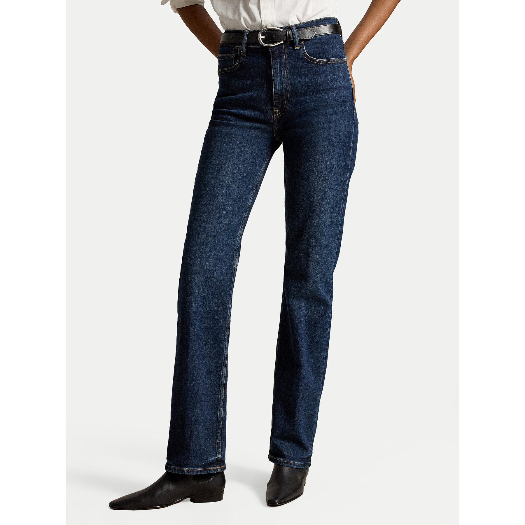 Polo Ralph Lauren Jeansy 211969407001 Granatowy Regular Fit
