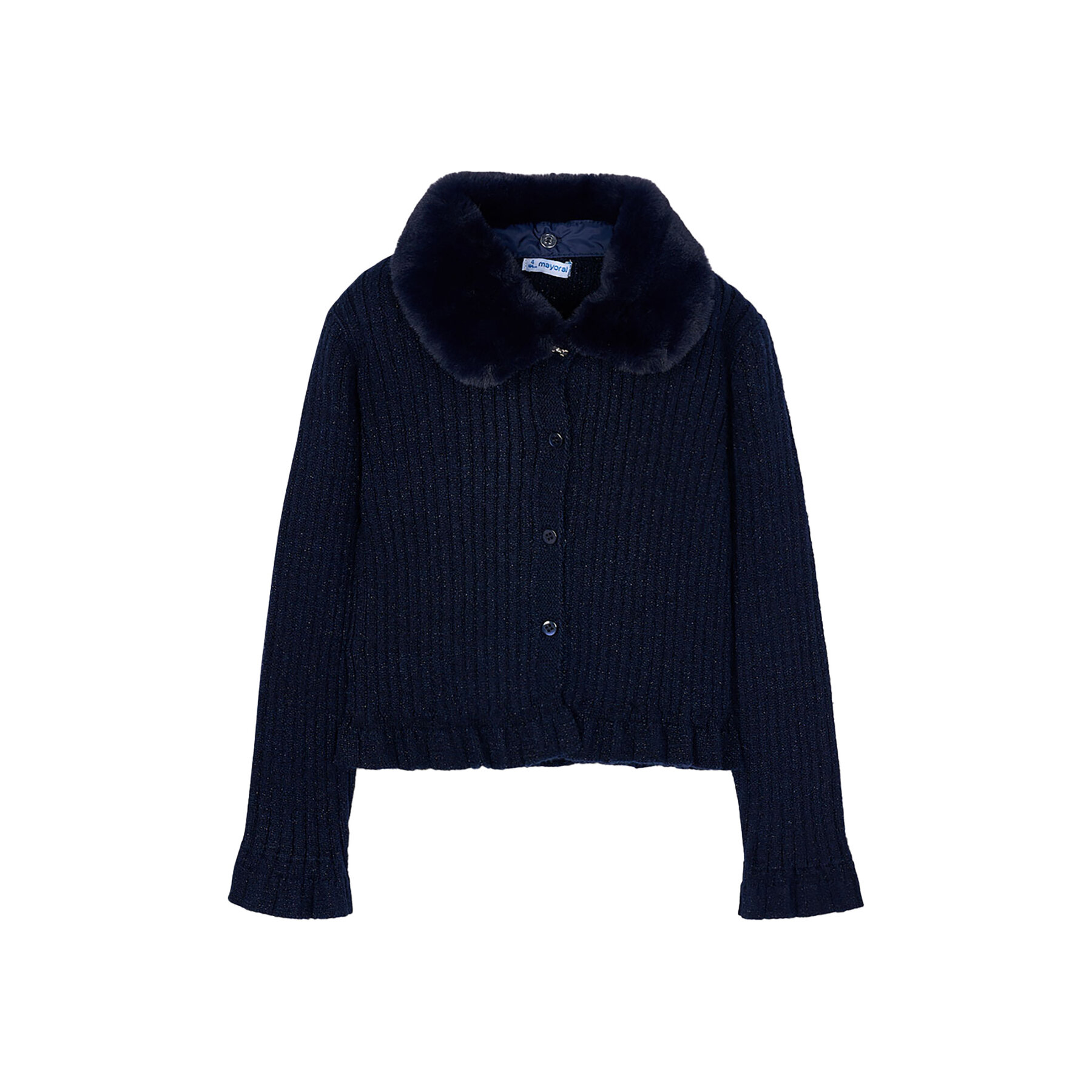 Mayoral Kardigan 4311 Granatowy Regular Fit