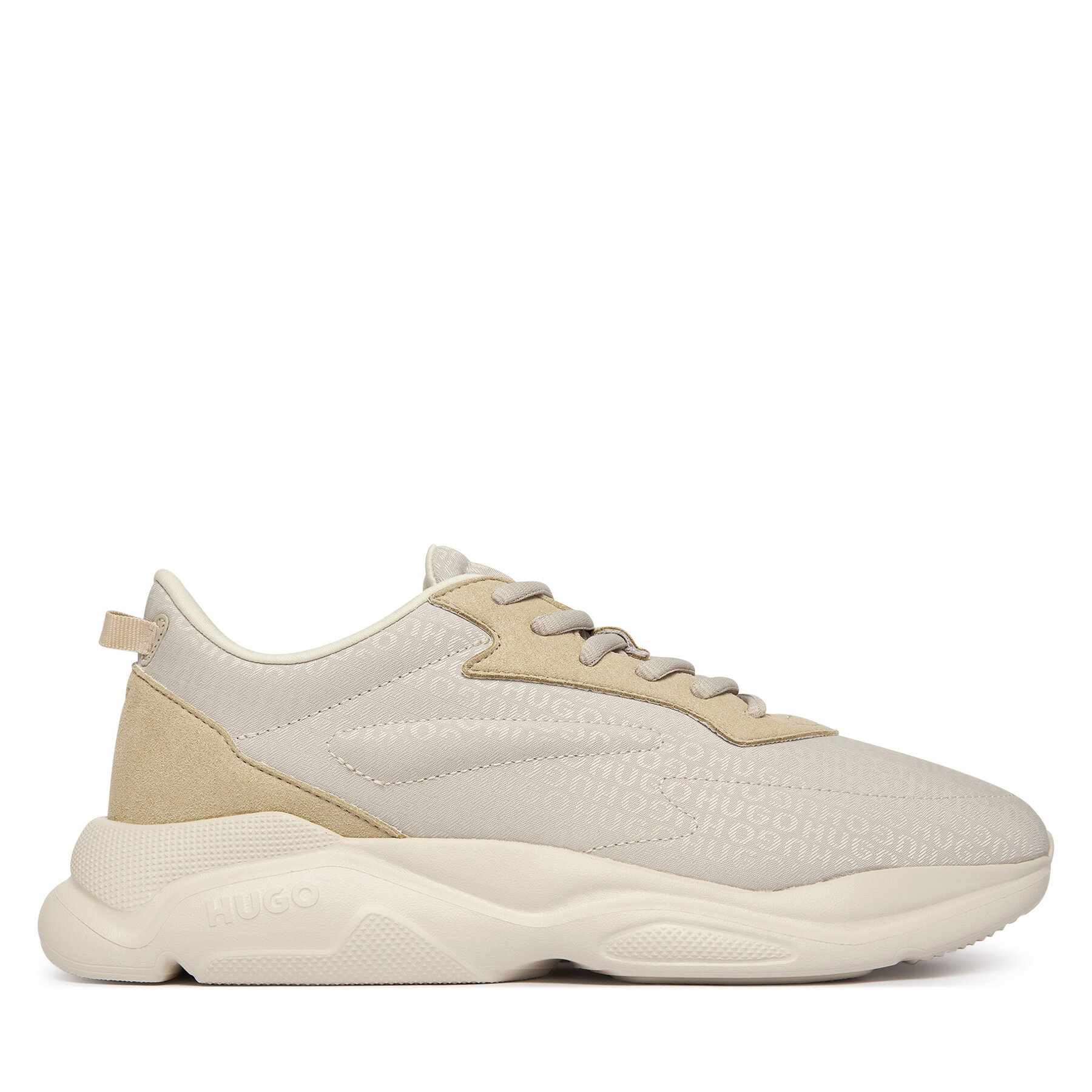 HUGO Sneakersy 50563495 Beżowy