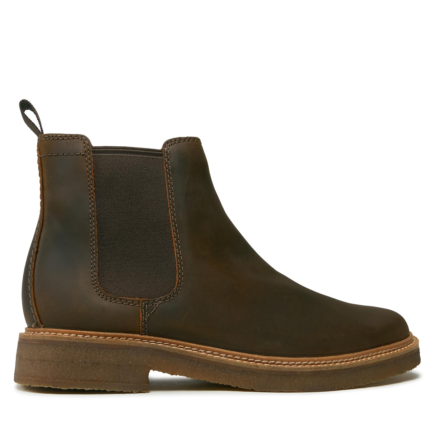 Clarks Sztyblety Clarkdale Easy 261735327 Brązowy