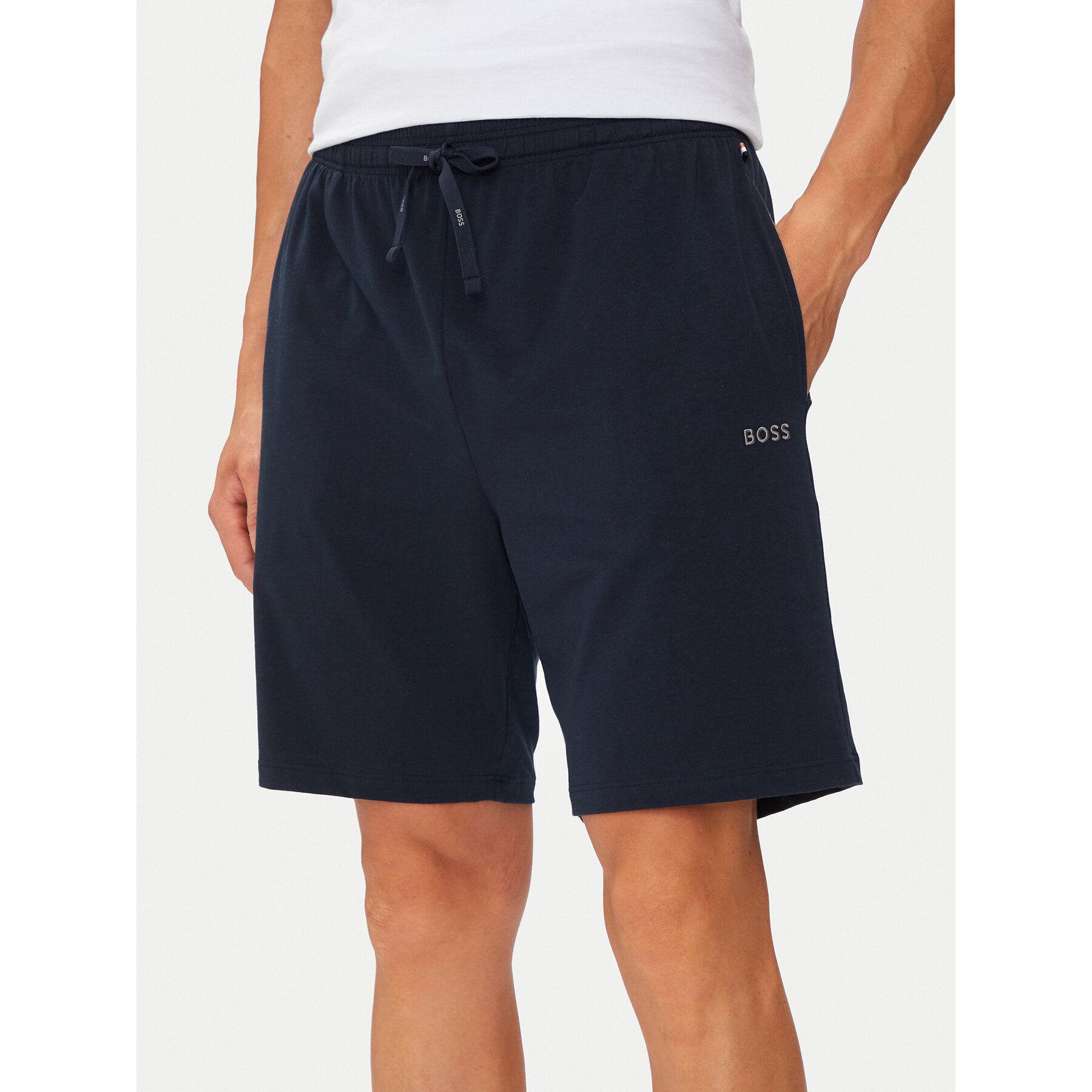 Boss Szorty sportowe Mix&Match 50515367 Granatowy Regular Fit