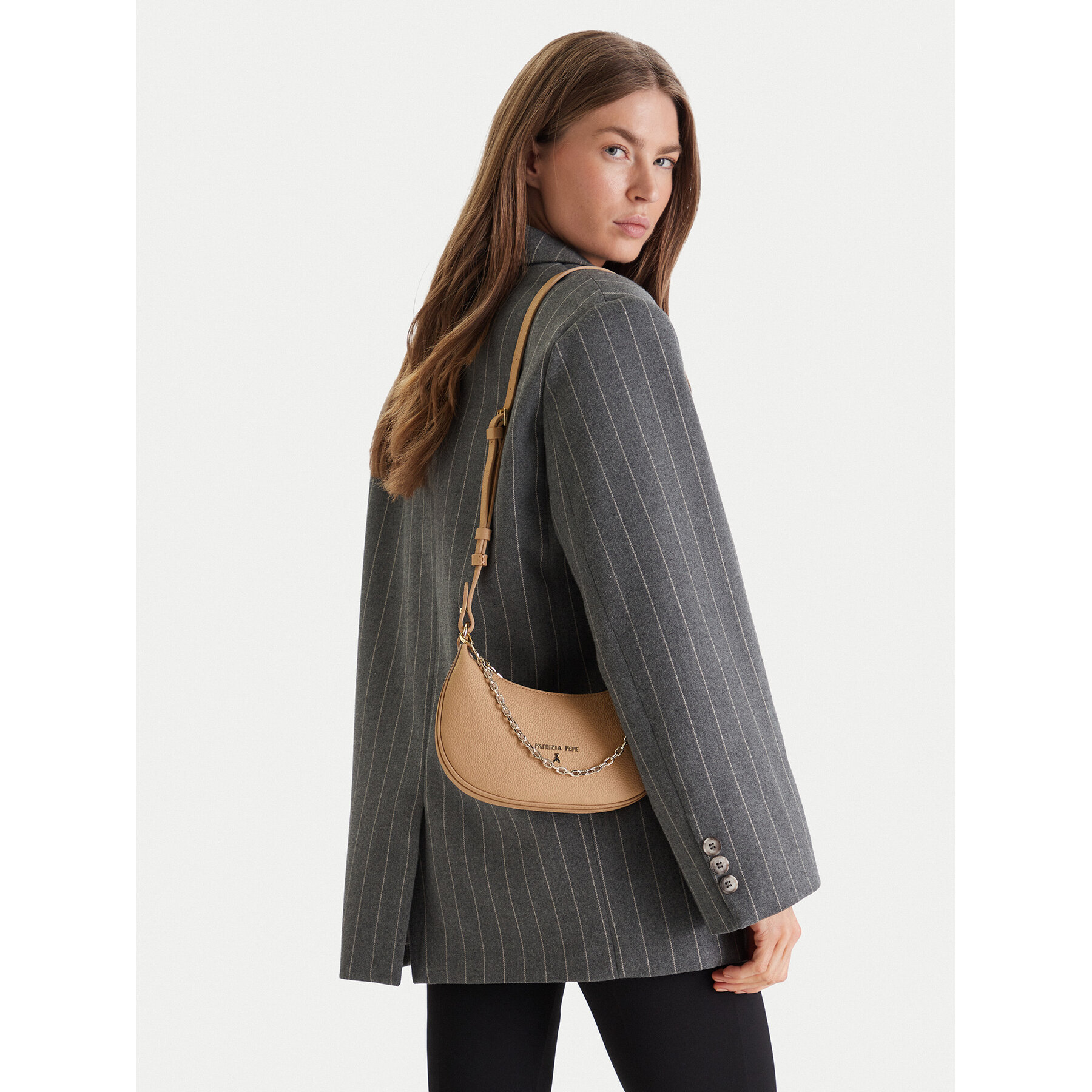 Patrizia Pepe Torebka 8B0309 /001 Beżowy