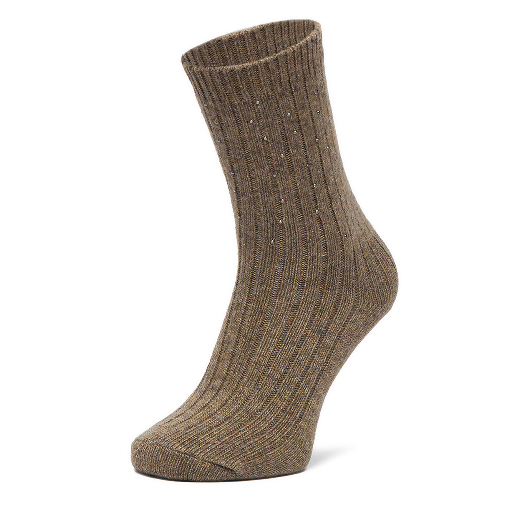 Nine West Skarpety długie CEO_LA_NW_17636_W_AW25 (1-PACK) Brązowy