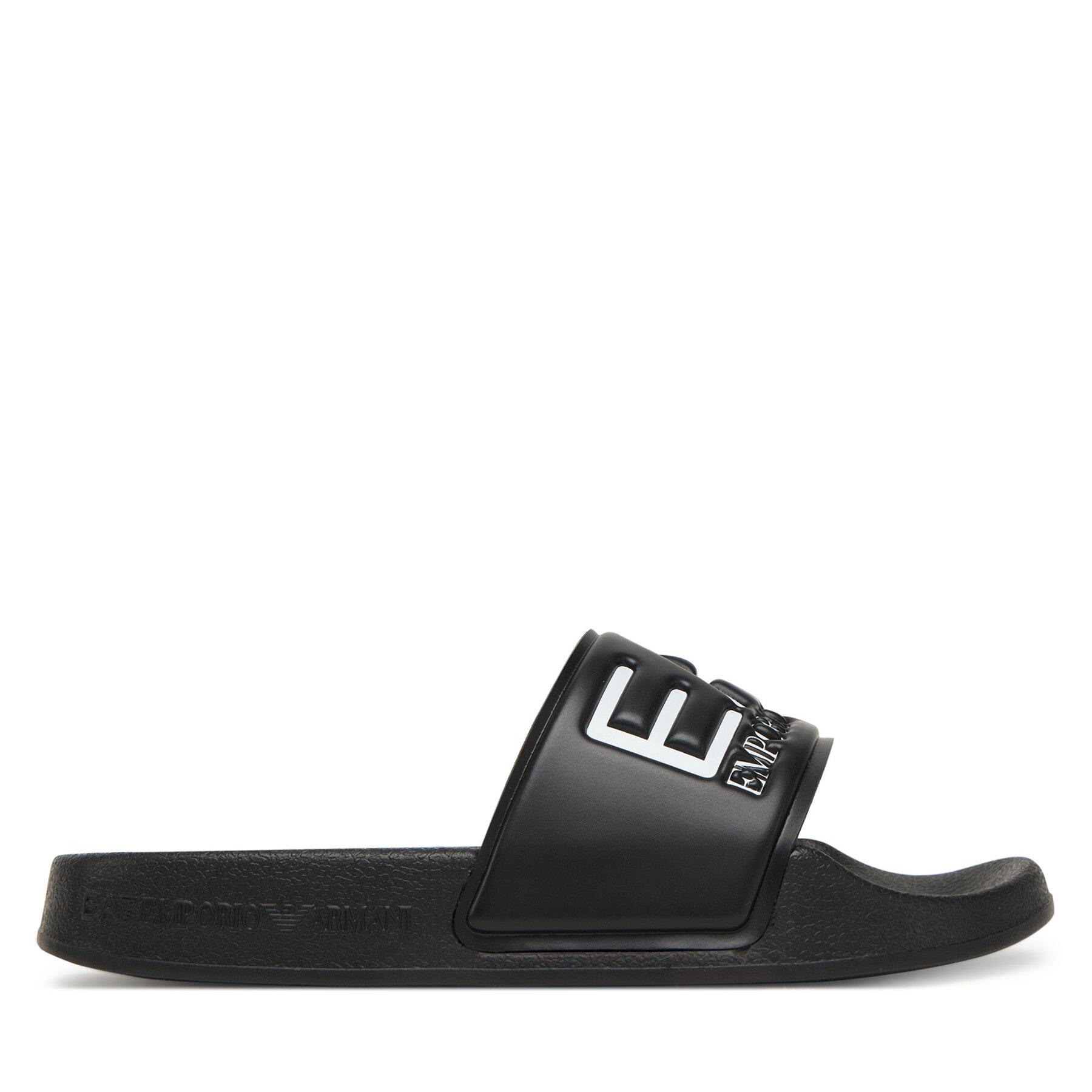 EA7 Emporio Armani Klapki 7Y000037 AF15118 UC001 Czarny