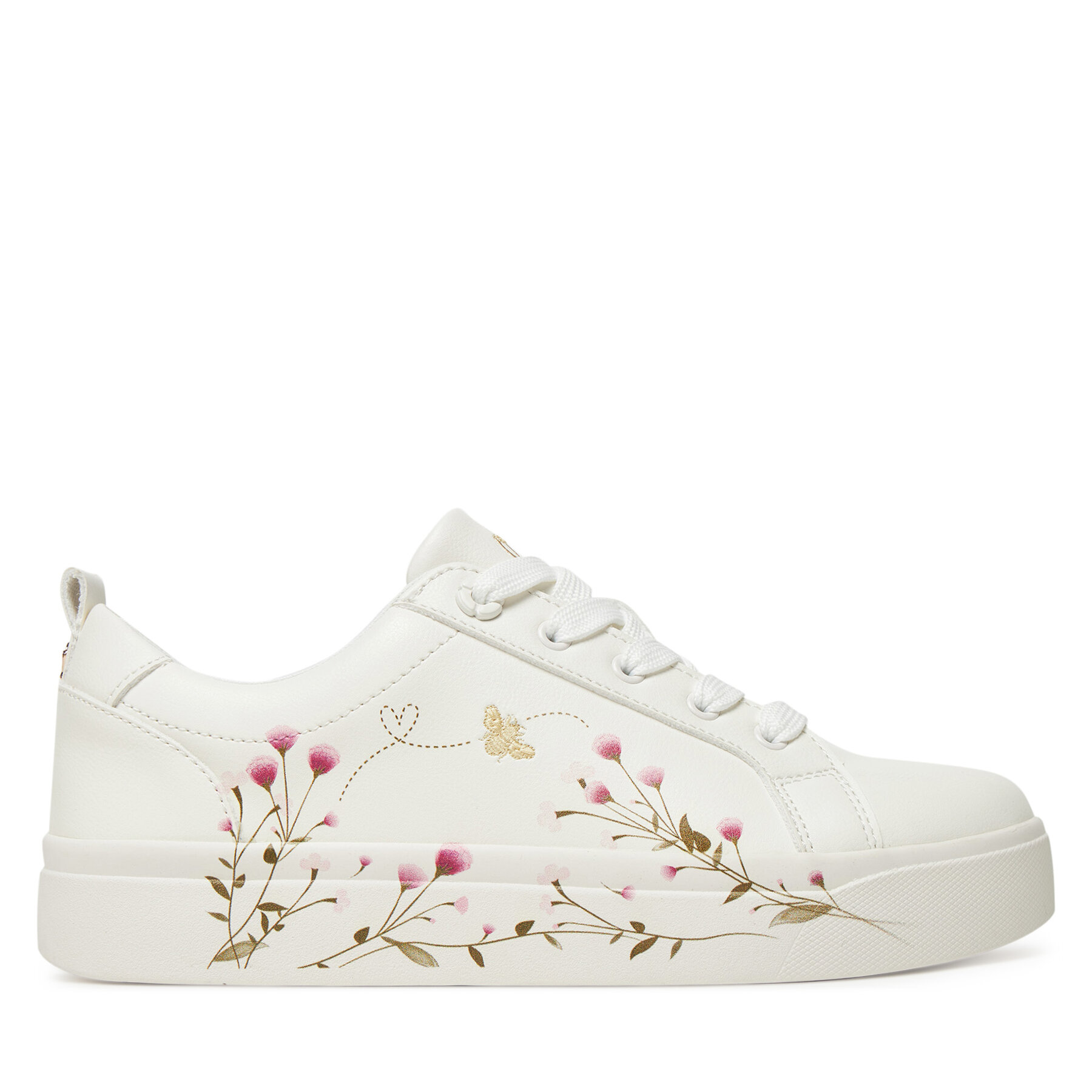 Aldo Sneakersy Wild Flowers 13918565 Biały
