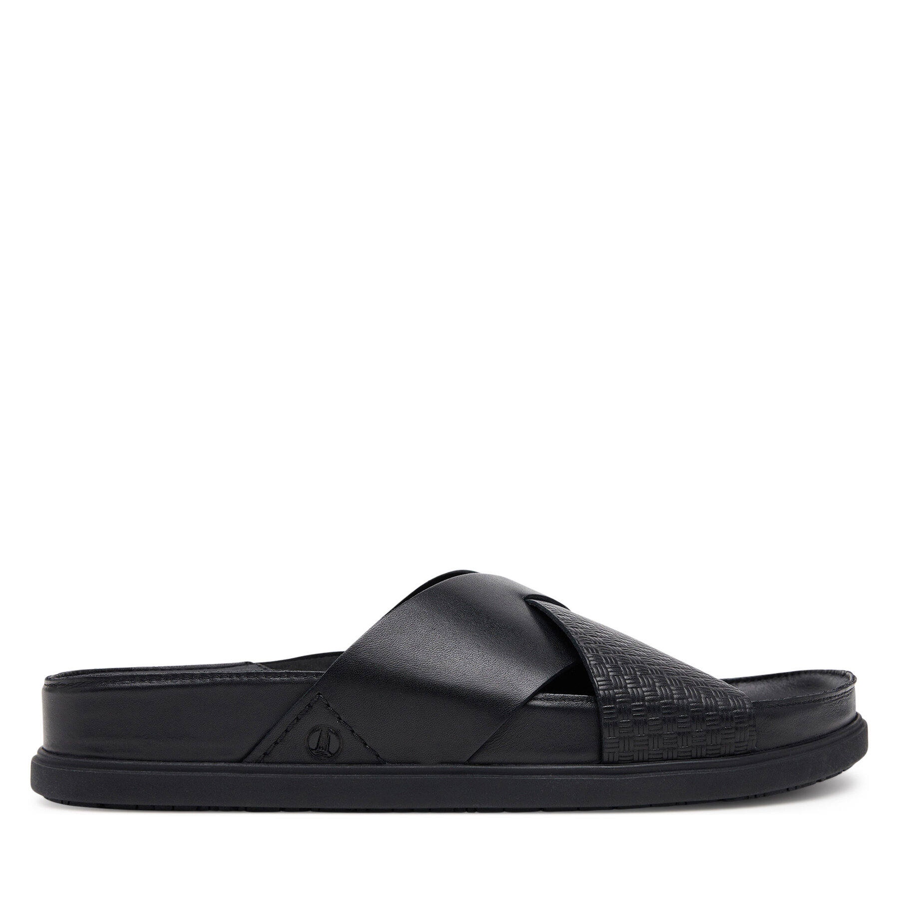 Clarks Klapki Torford Cross 26181382 Czarny