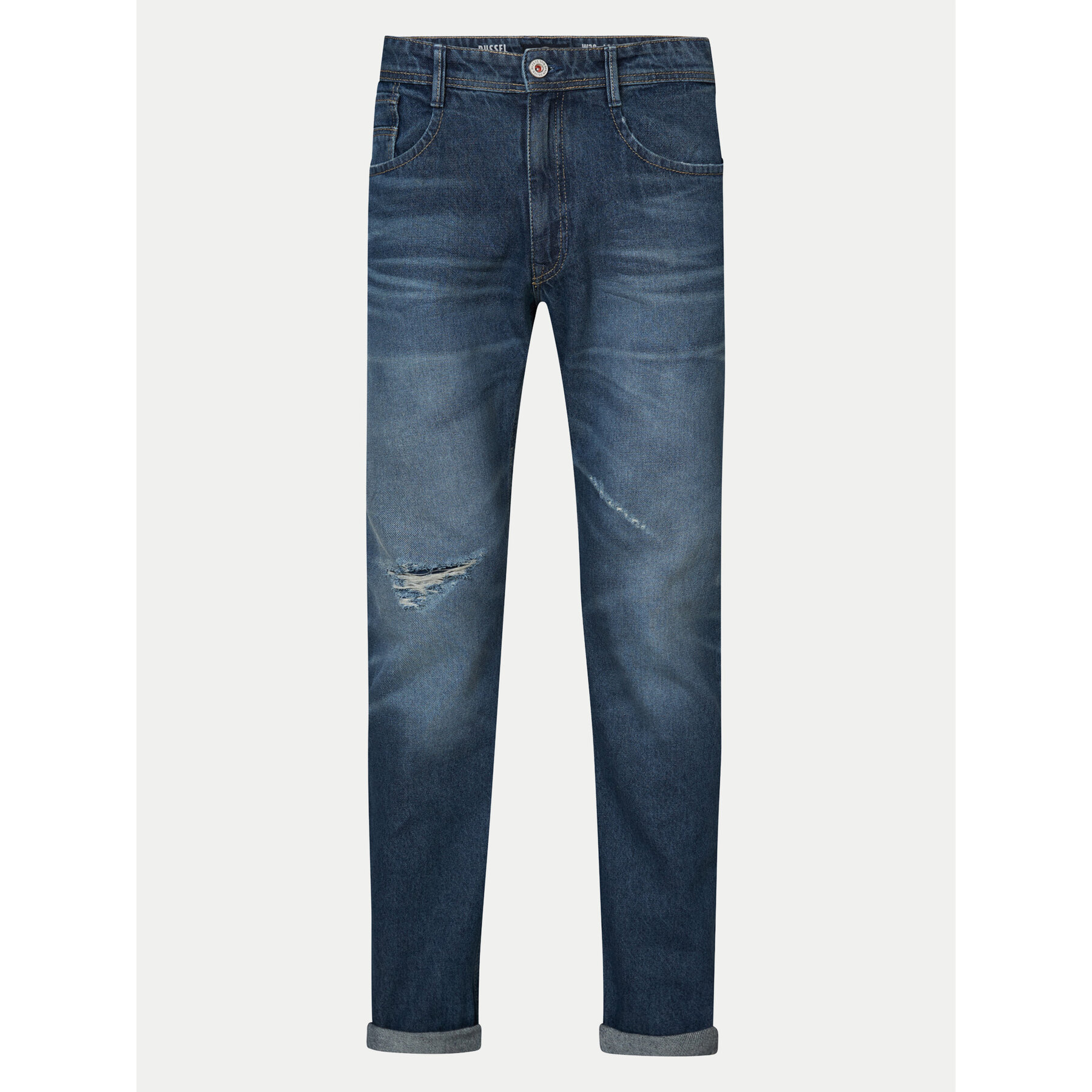 Petrol Industries Jeansy M-1040-DNM056 Granatowy Tapered Fit