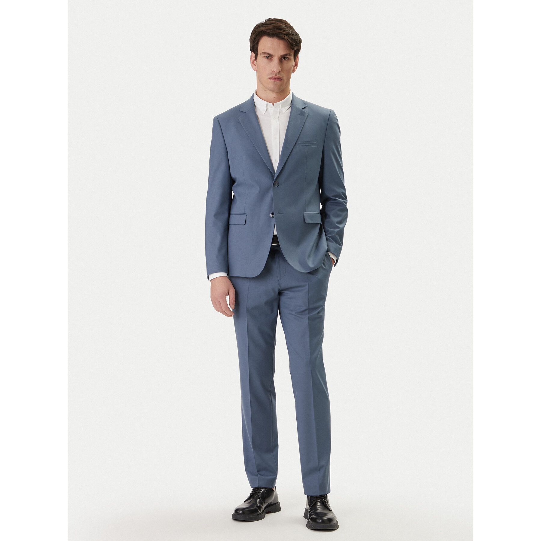 HUGO Garnitur Arti-Hesten253X 50544524 Niebieski Extra Slim Fit