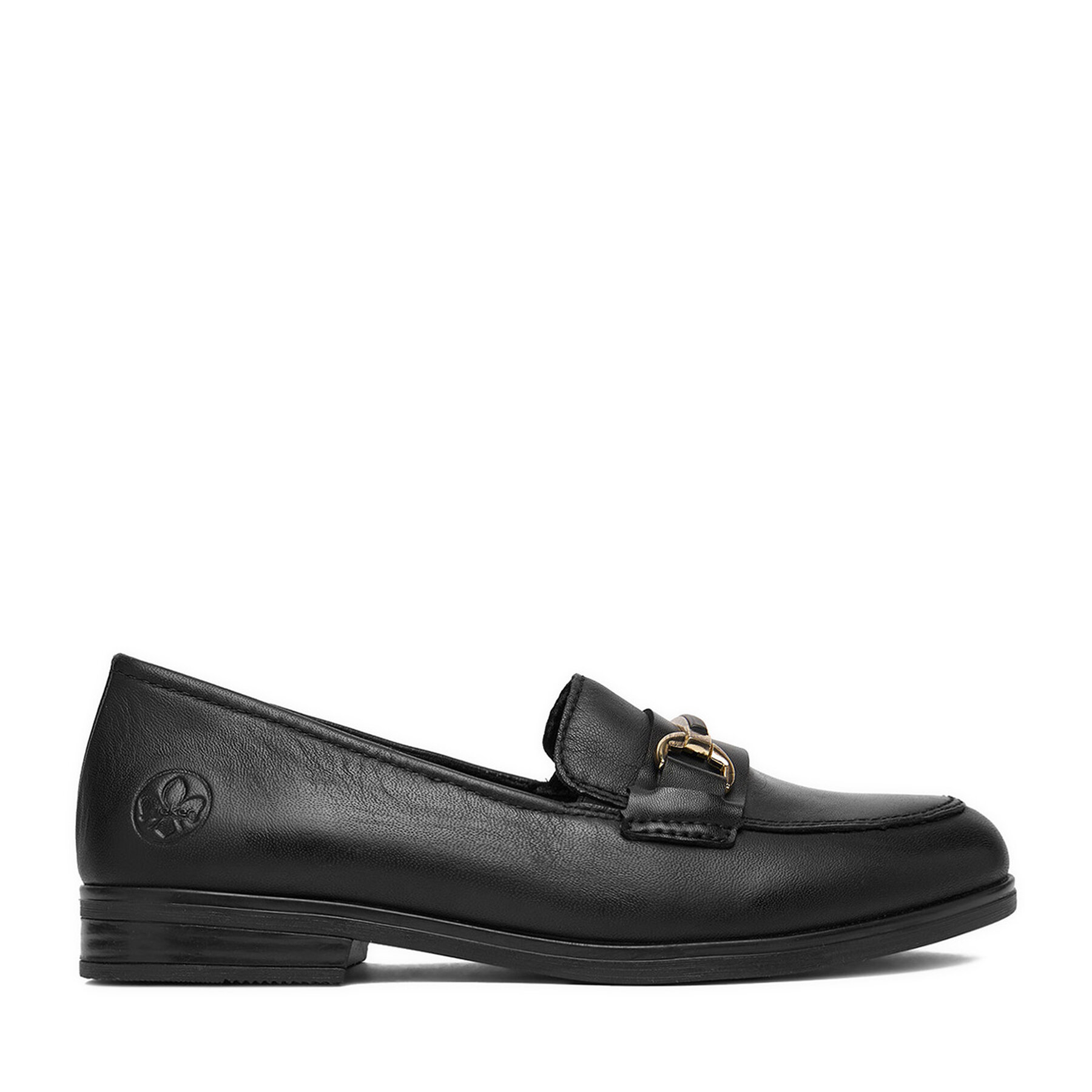 Rieker Loafersy 46262-01 Czarny