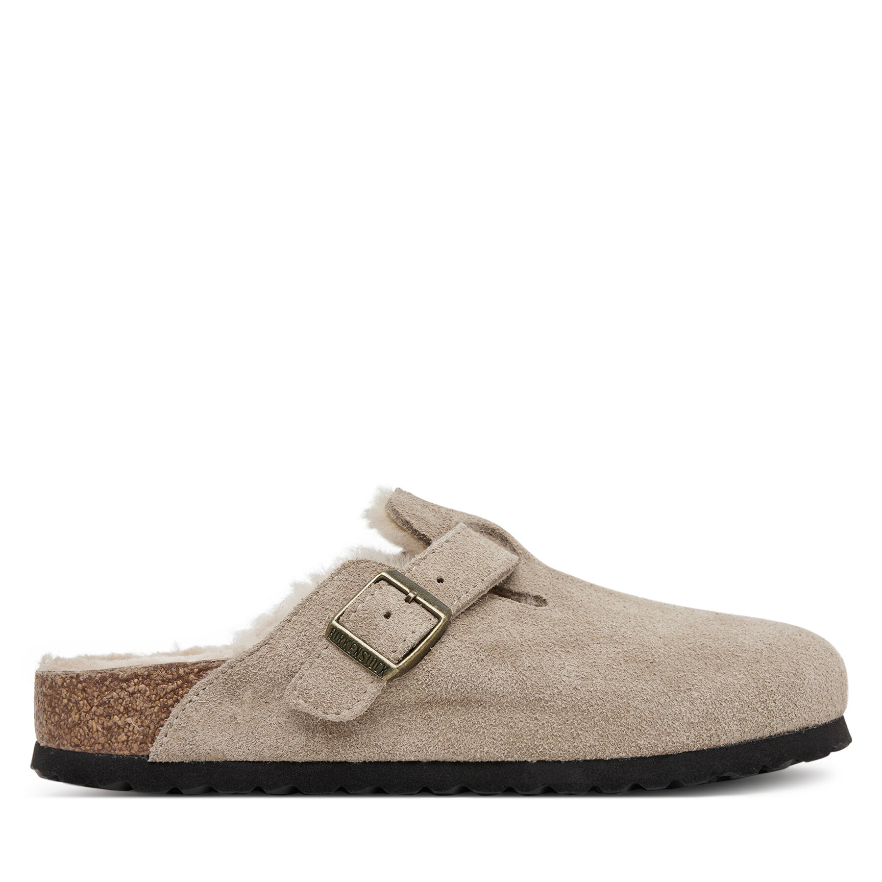 Birkenstock Klapki Boston Shearling 1028299 Beżowy