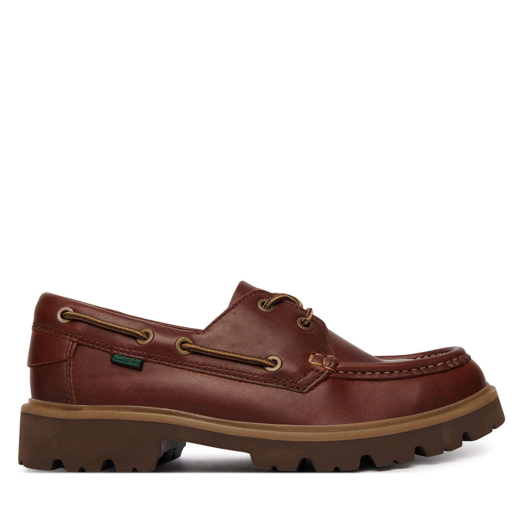Clarks Loafersy Cleyhill Boat 26186176 Brązowy