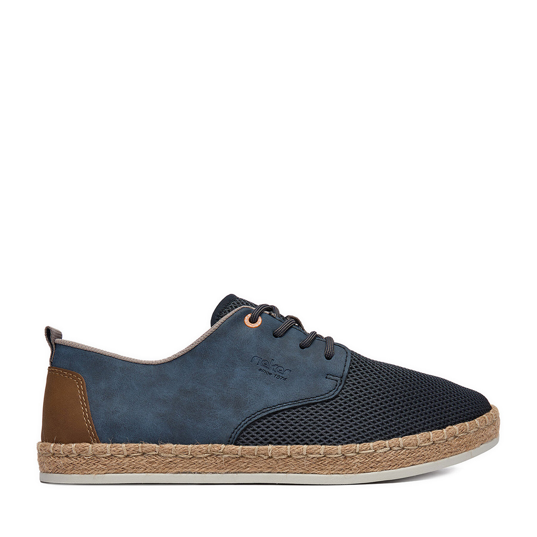 Rieker Espadryle CEO-B2648-14 Granatowy