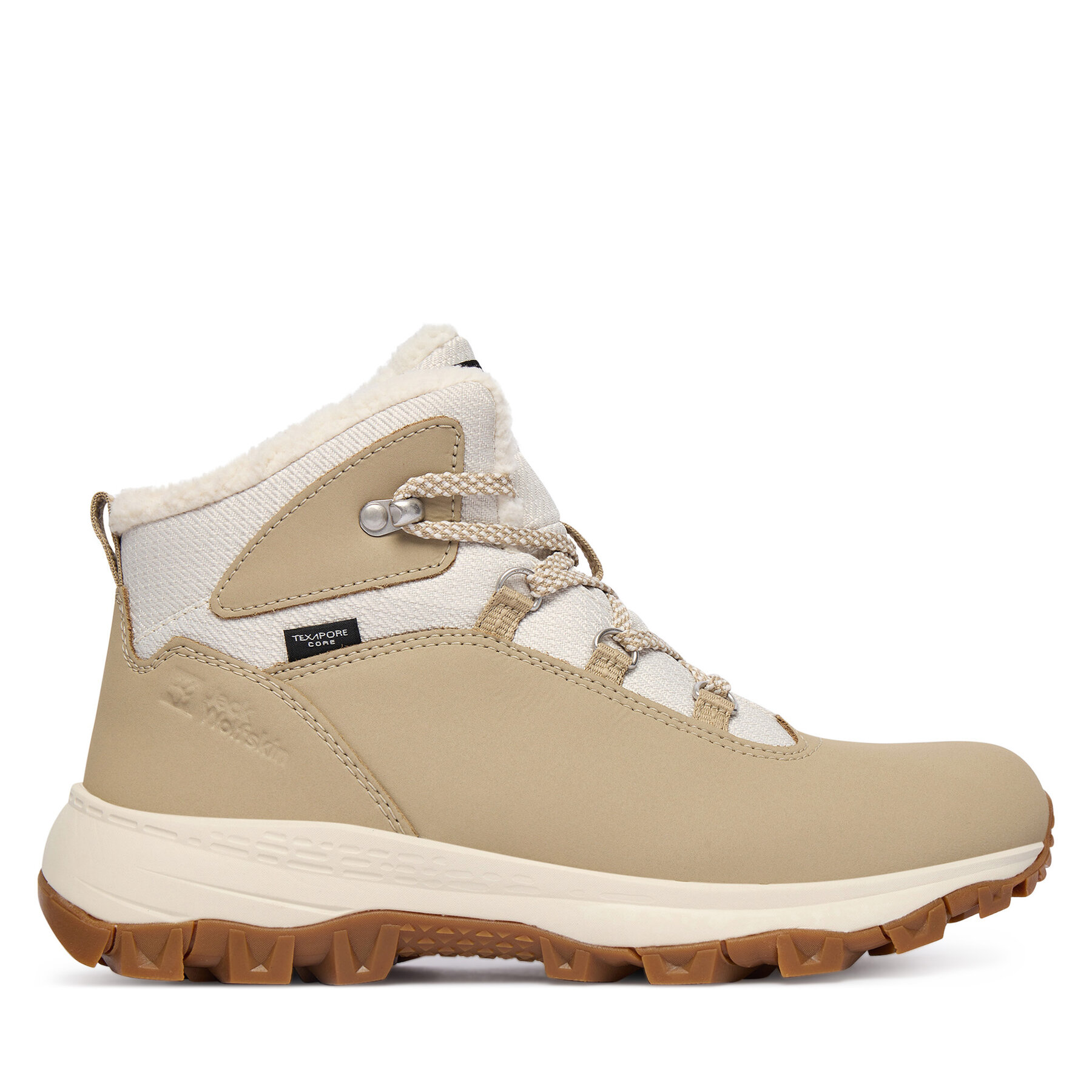 Jack Wolfskin Trekkingi Everquest Texapore Mid 4053581 Beżowy