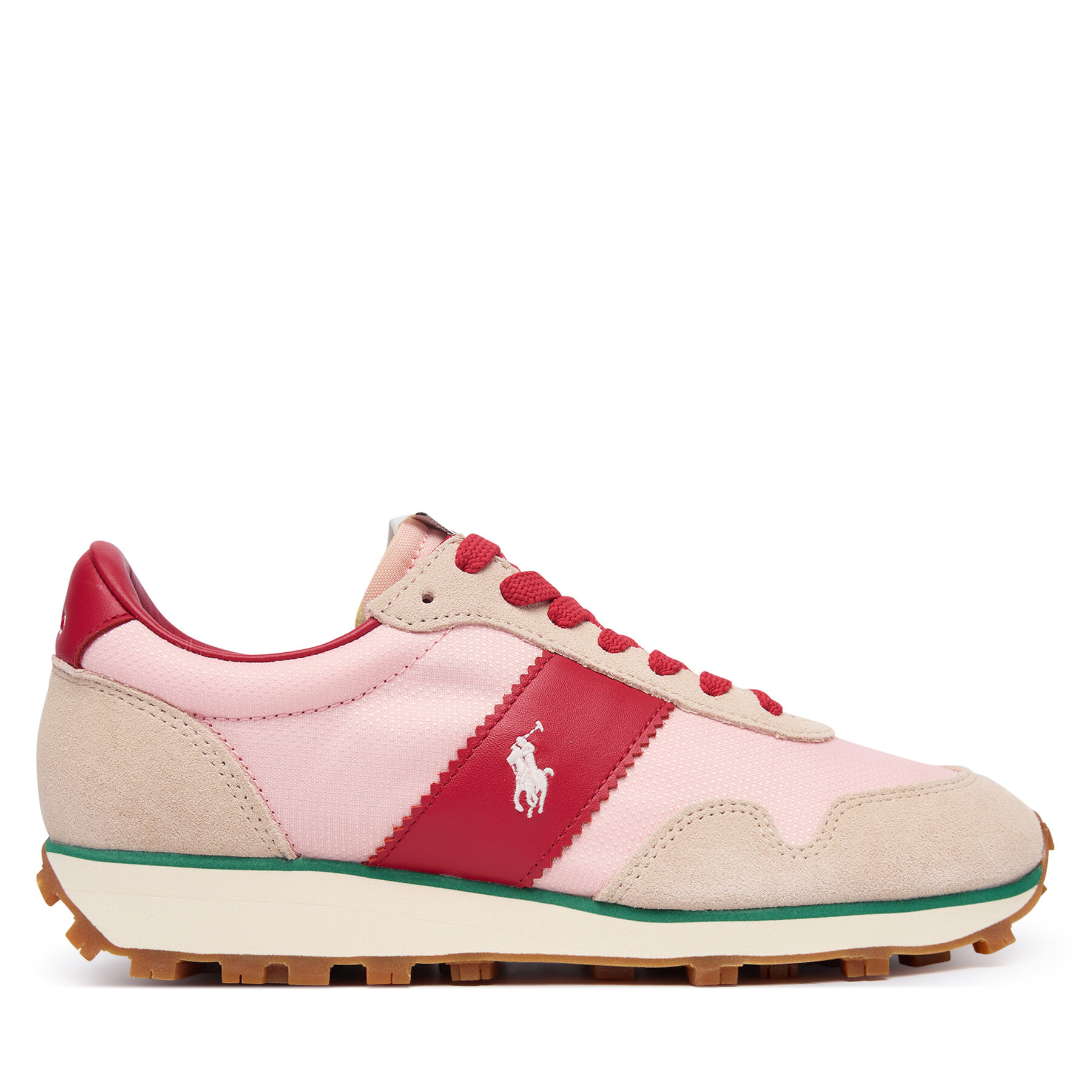 Polo Ralph Lauren Sneakersy Trail 125 804P15654001 Różowy