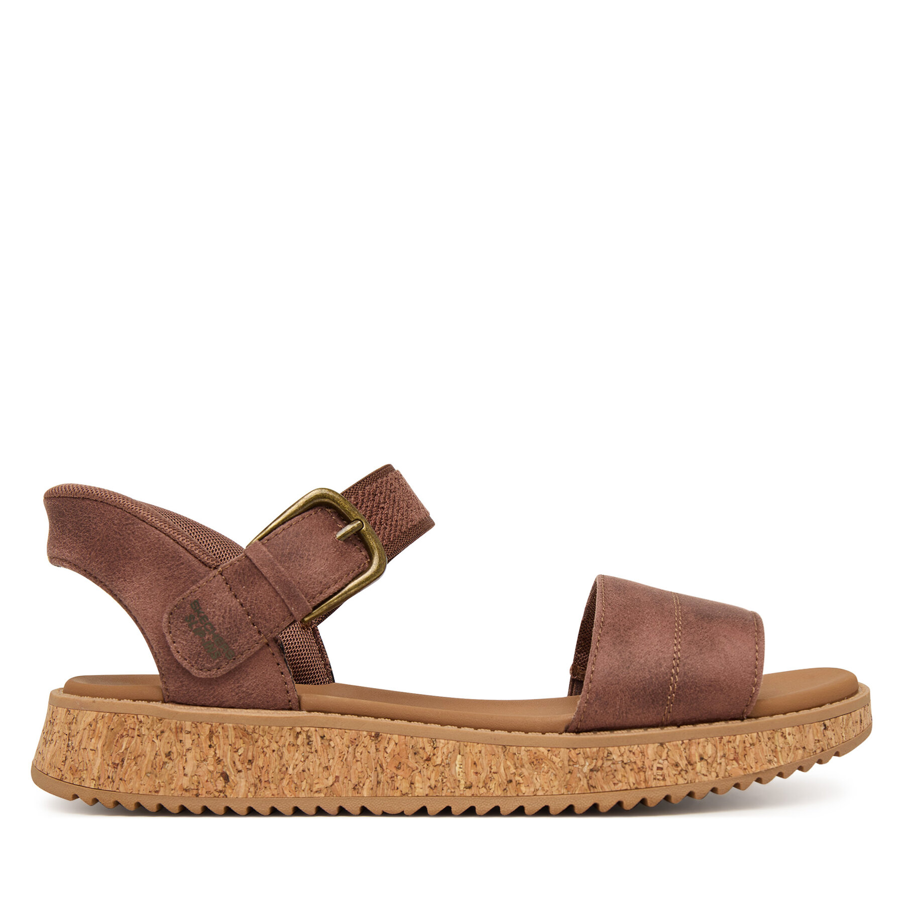 Skechers Sandały Bobs Sun Vibe 114423/CHOC Brązowy
