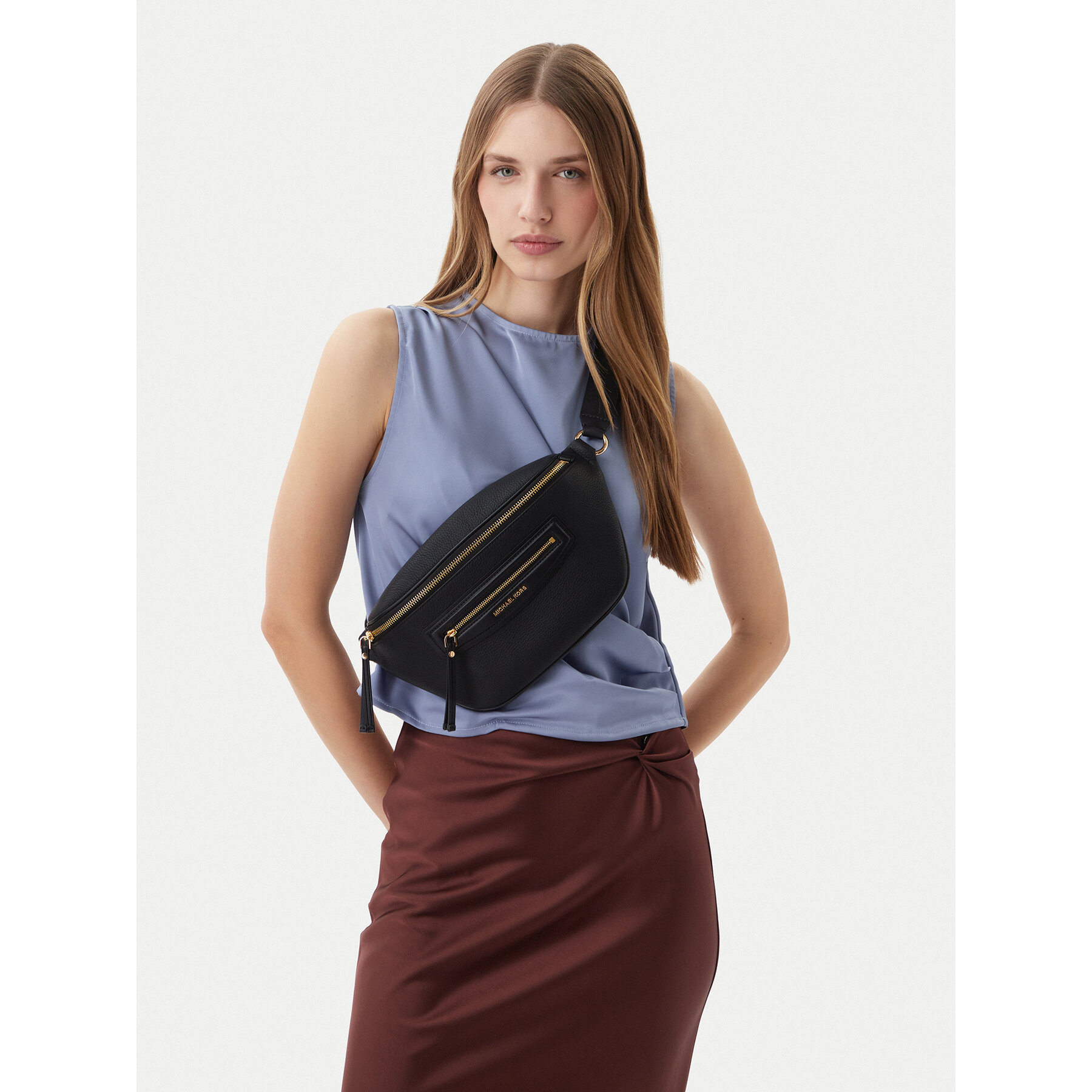 MICHAEL Michael Kors Torebka Jet Set 30S6GTVM2L Czarny
