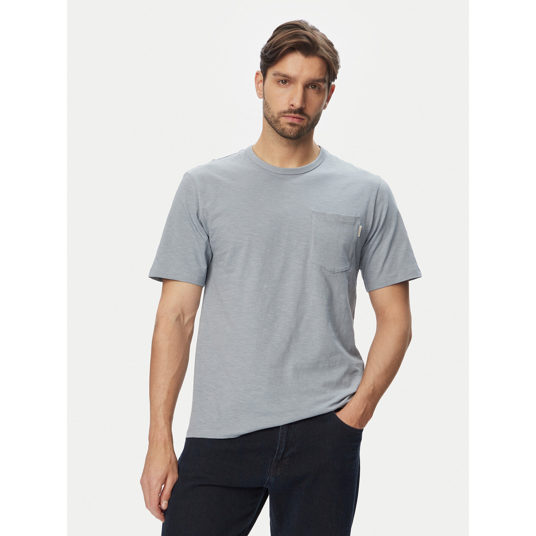 Jack & Jones T-Shirt Cassis 12295066 Niebieski Regular Fit