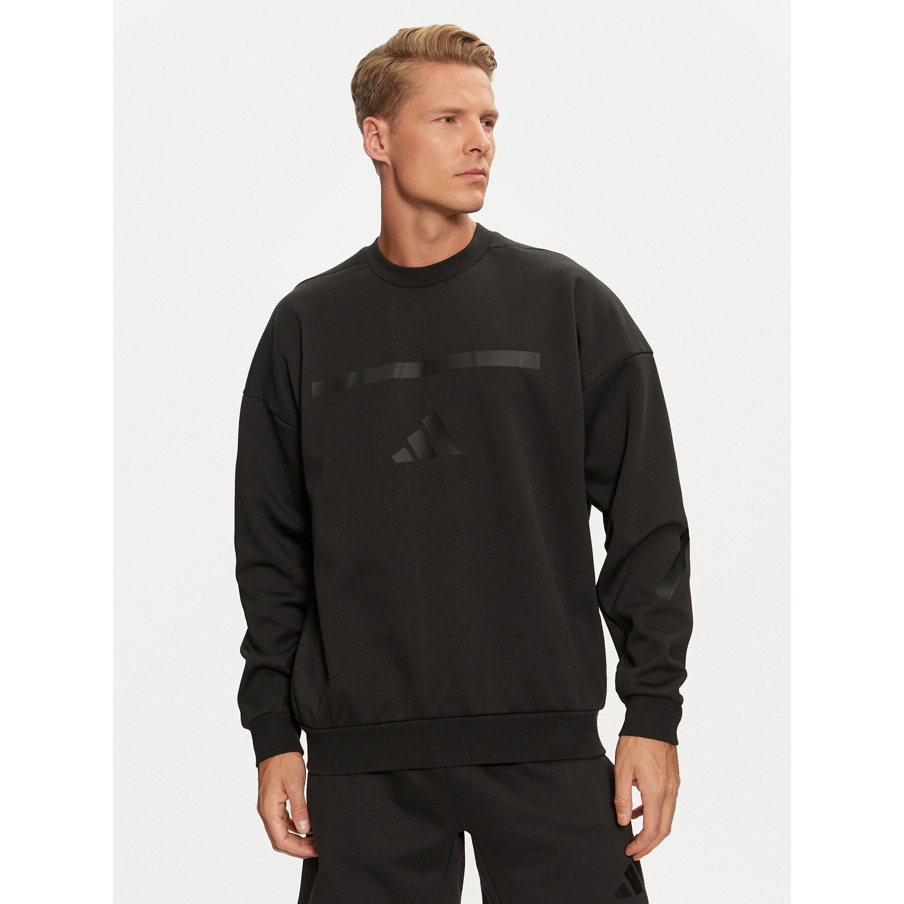 adidas Bluza Z.N.E. JE7536 Czarny Loose Fit