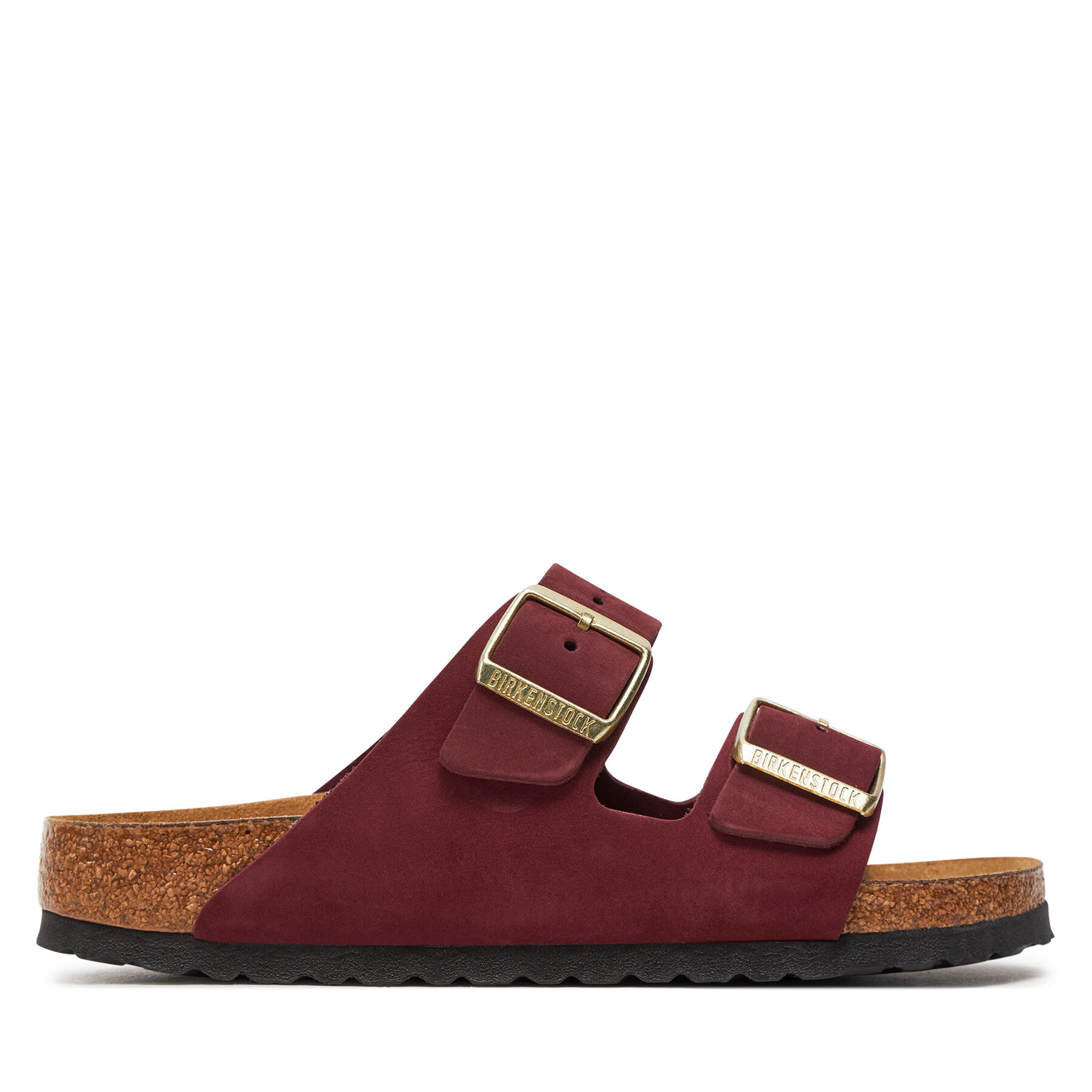 Birkenstock Klapki Arizona Sfb Lenb1028719 Czerwony