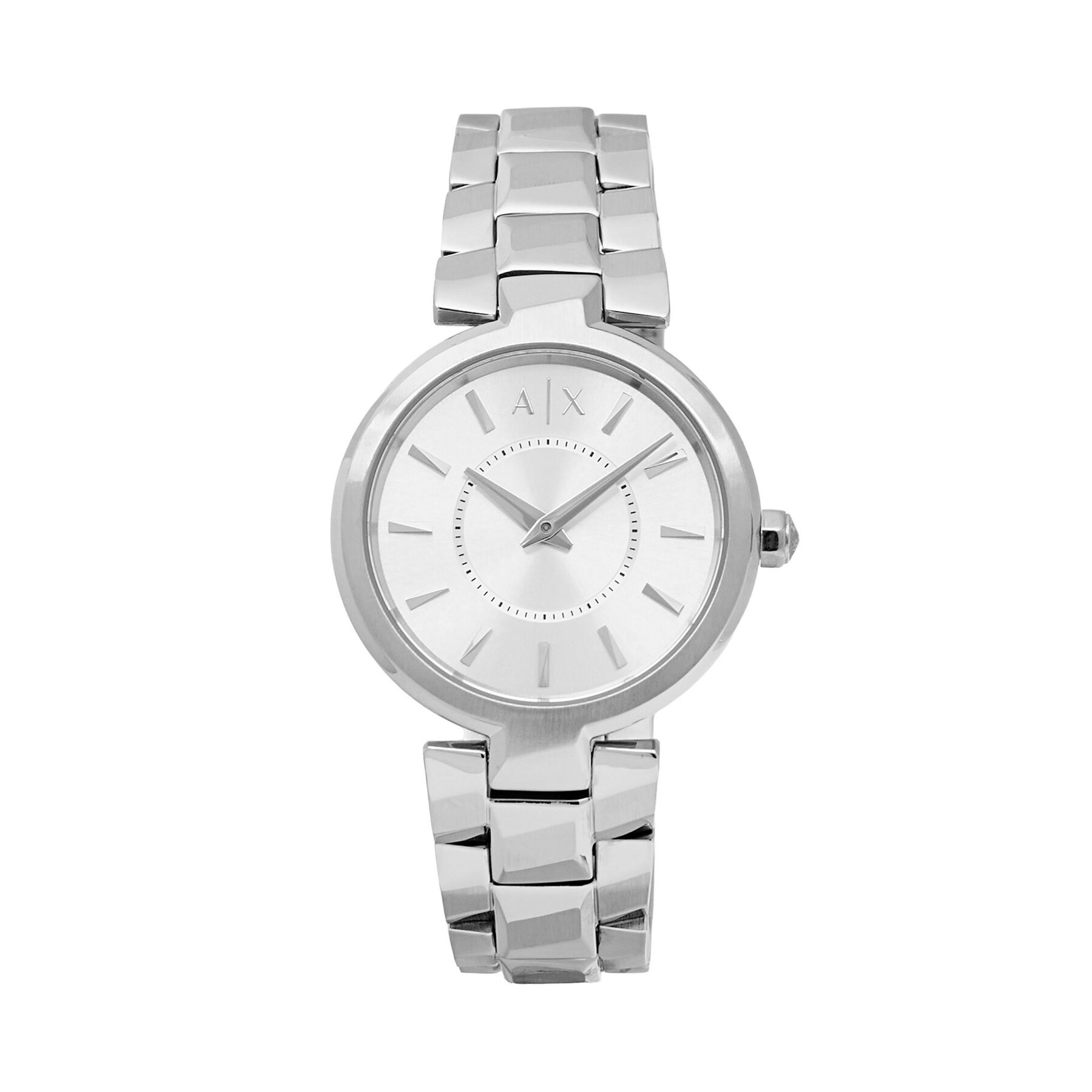 Armani Exchange Zegarek Audelle AX4405 Srebrny