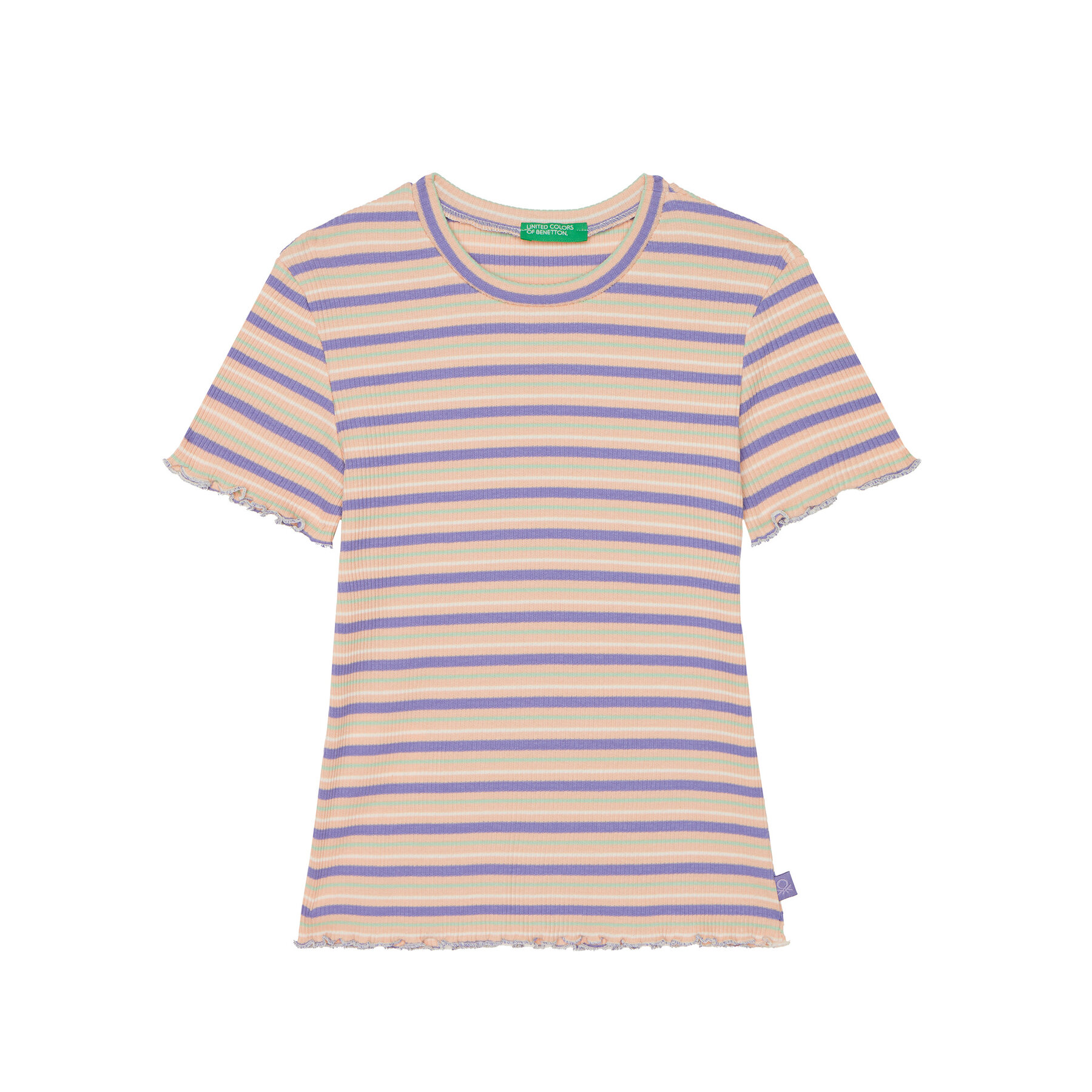 United Colors Of Benetton T-Shirt 3TLVC10N0 Kolorowy Regular Fit