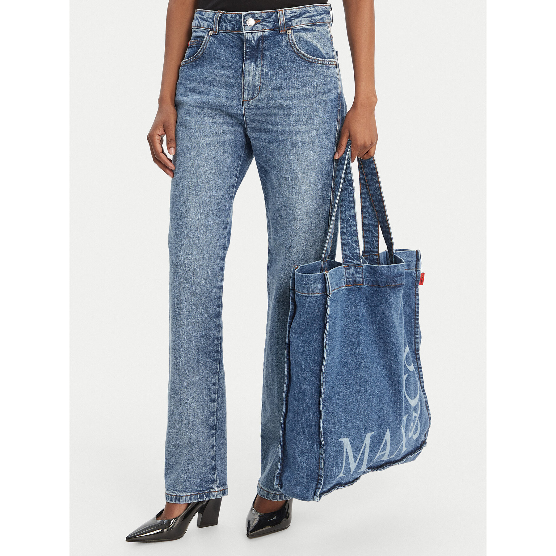 MAX&Co. Jeansy Mcovisone 2616181041200 Niebieski Regular Fit