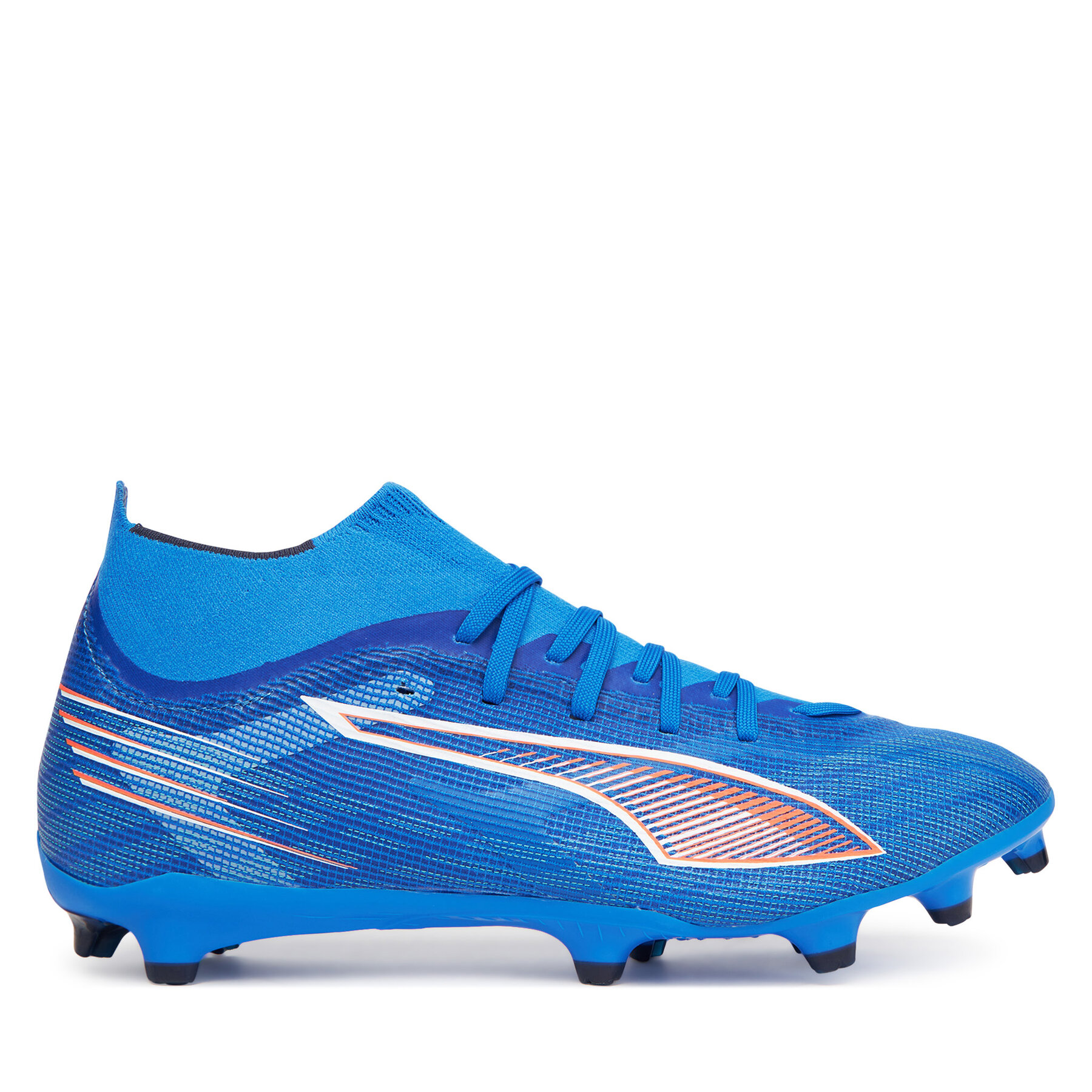 Puma Buty do piłki nożnej Ultra 6 Match+ Fg/Ag 108524 01 Niebieski
