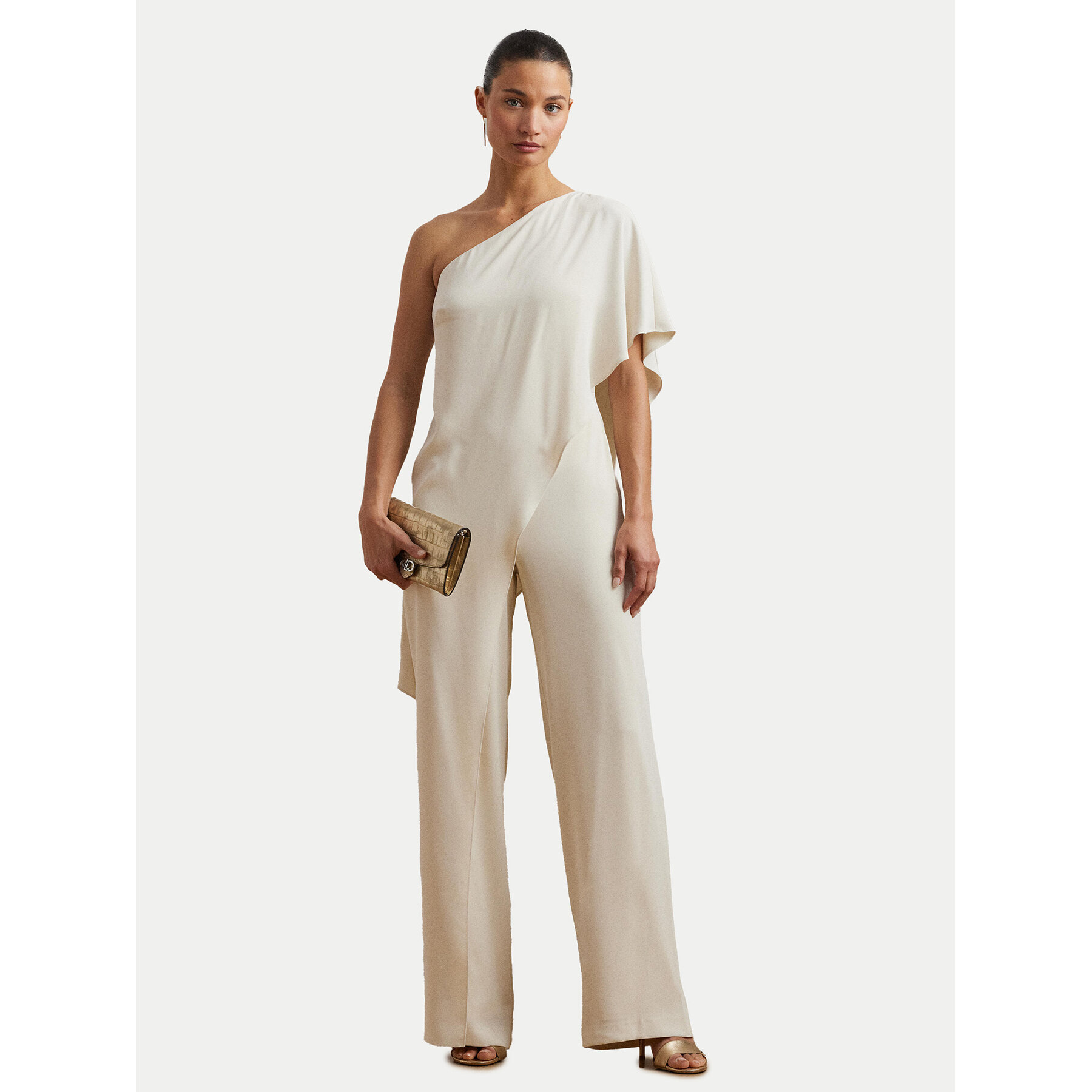 LAUREN RALPH LAUREN Kombinezon 253909456003 Écru Regular Fit