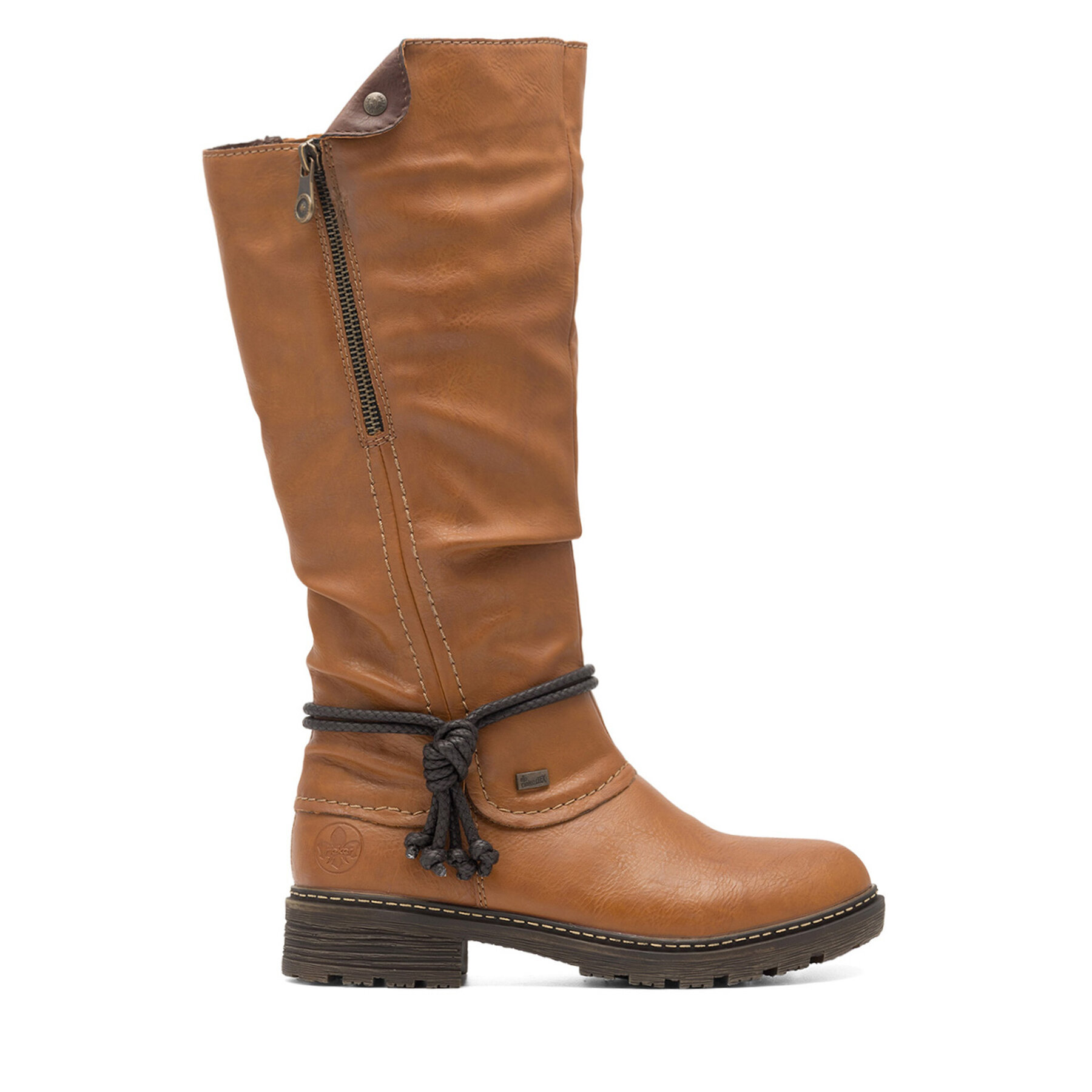 Rieker Kozaki Z4758-24 Brązowy