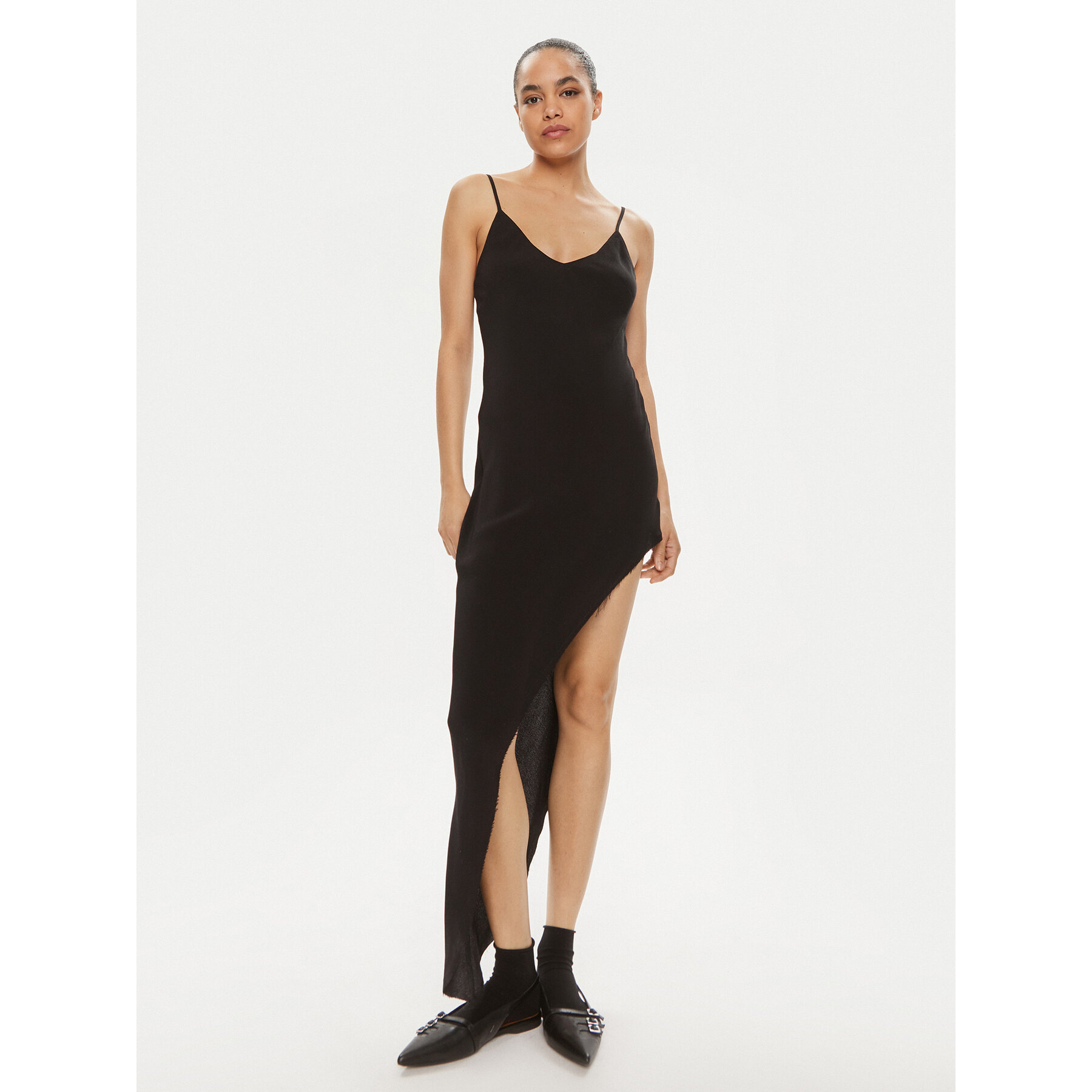 One Teaspoon Sukienka koktajlowa Goldie 26319 Czarny Slim Fit
