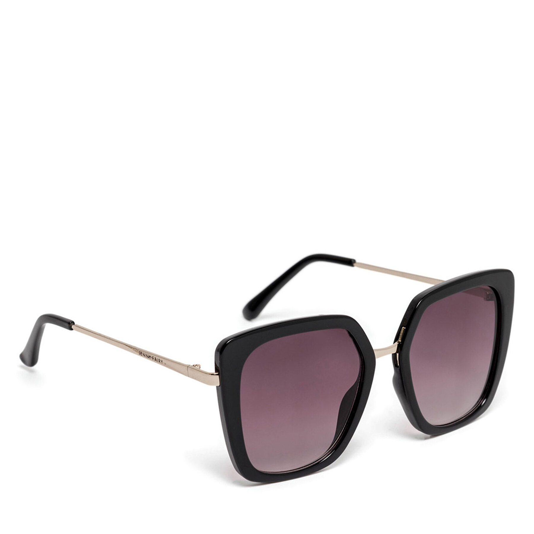Jenny Fairy Okulary przeciwsłoneczne 4WF-021-SS24 Czarny