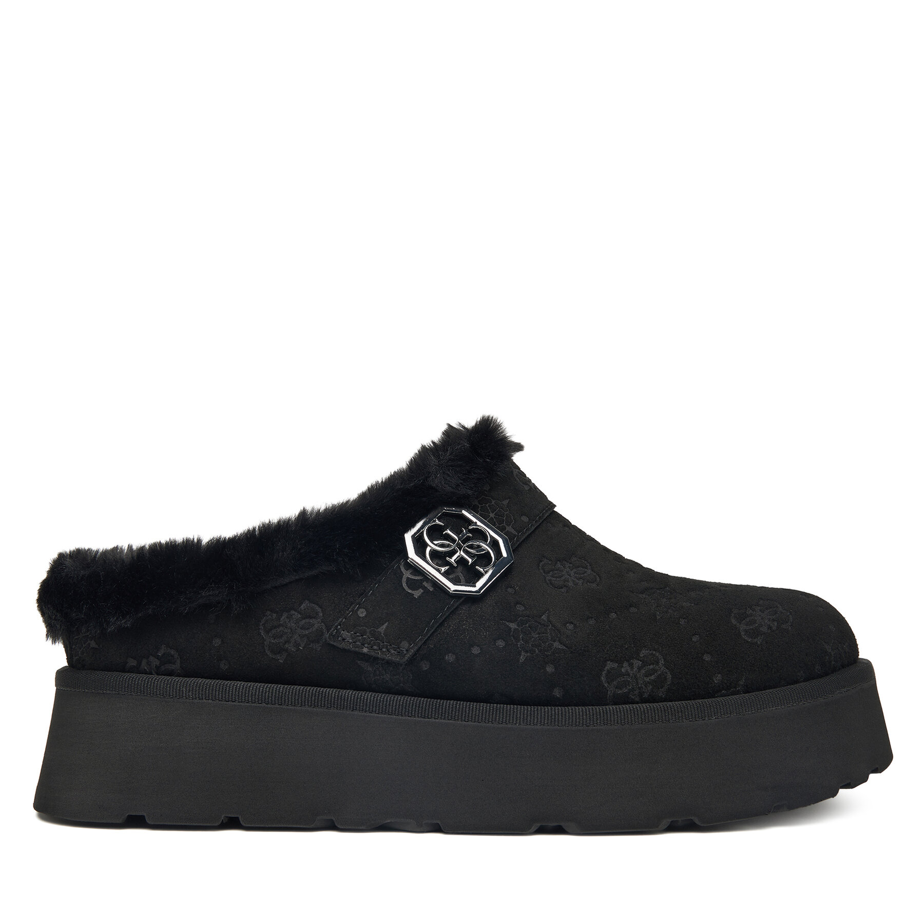 Guess Śniegowce FLFDOC ESU06 Czarny