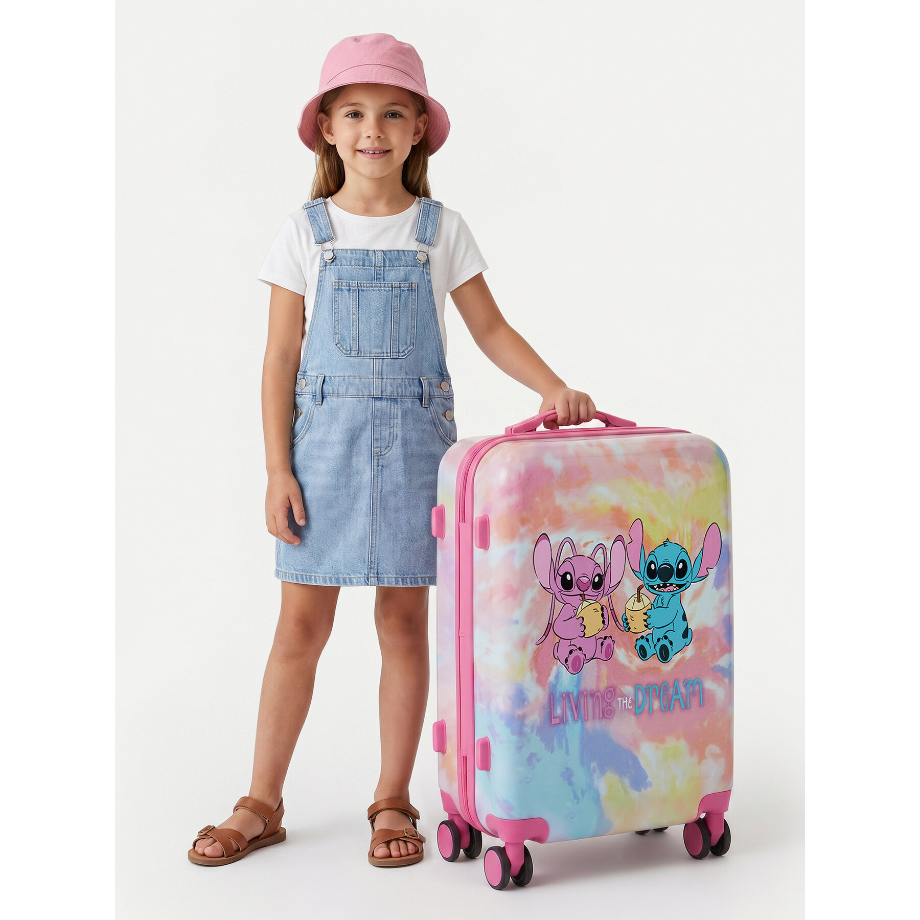 Disney Classics Walizka dziecięca CEO-ACCCS-SS26-316DCLS-M Różowy