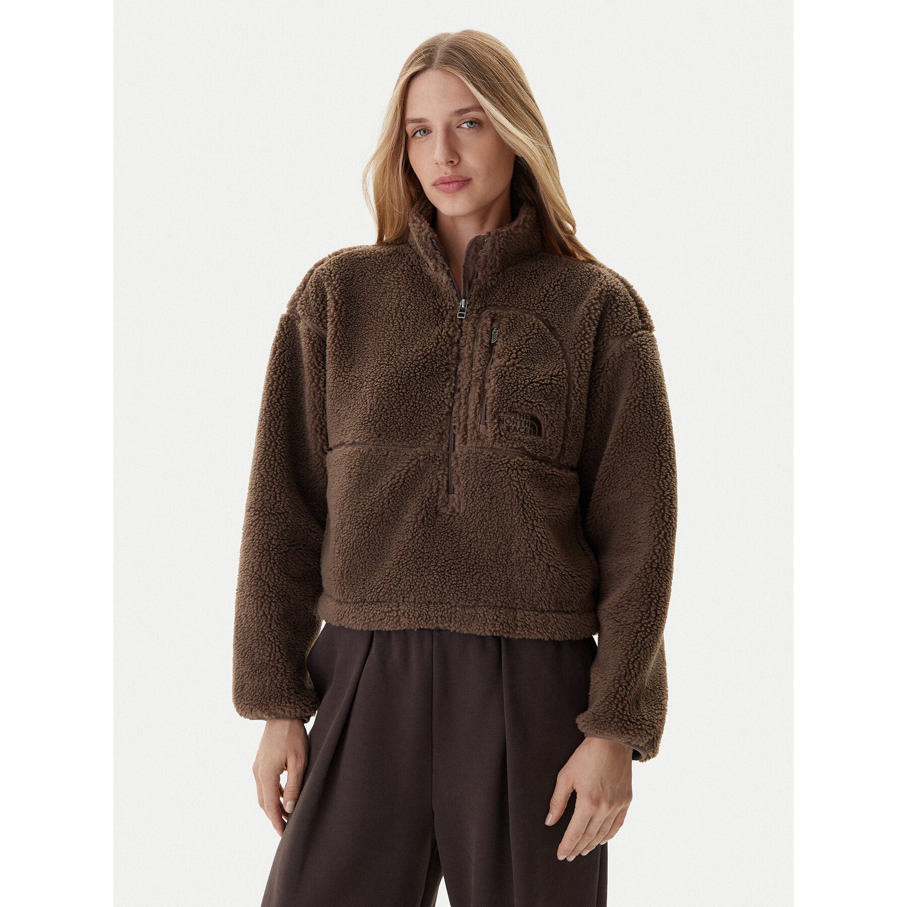 The North Face Polar Extreme Pile NF0A88ZC Brązowy Regular Fit