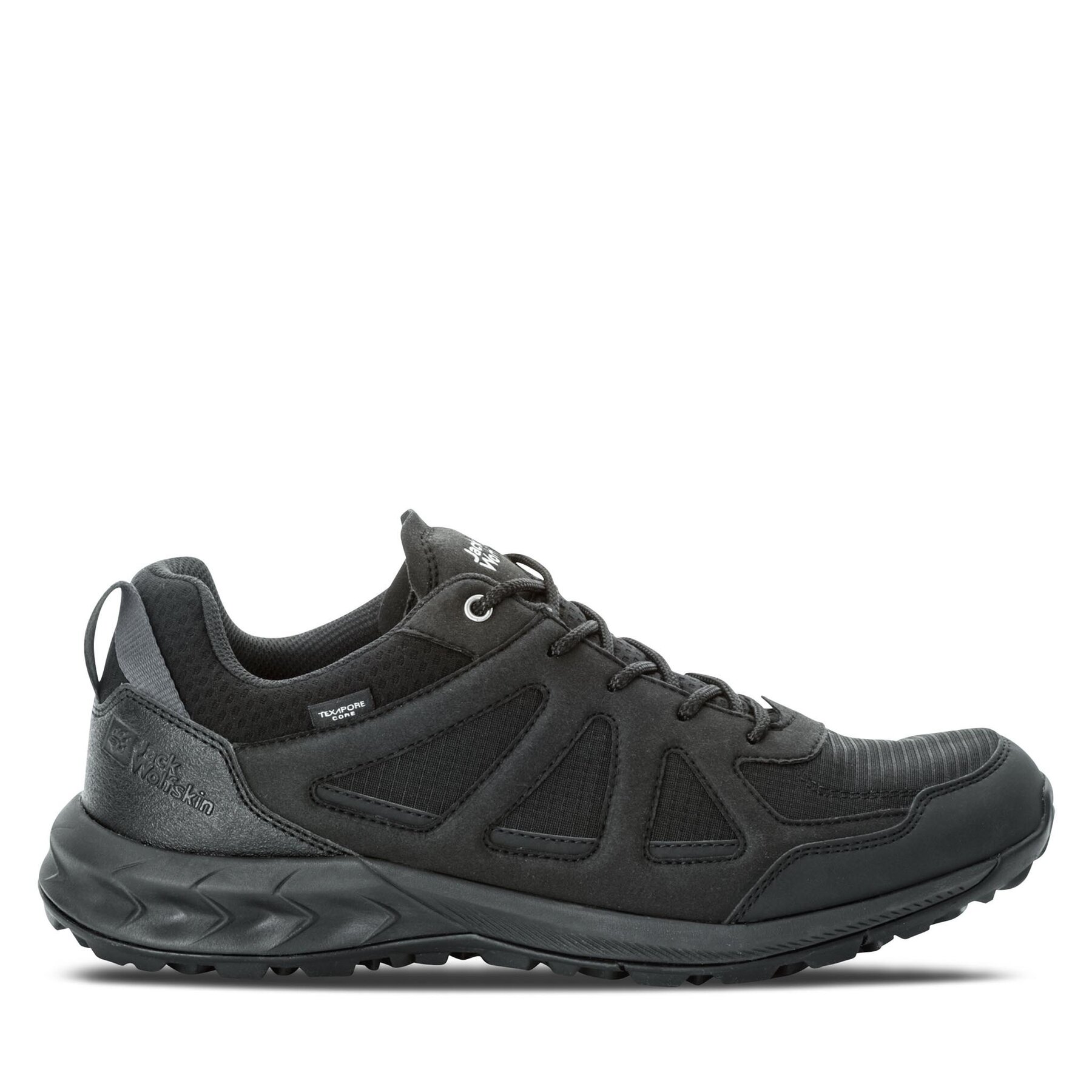 Jack Wolfskin Trekkingi Woodland 2 Texapore Low 4051271 Czarny