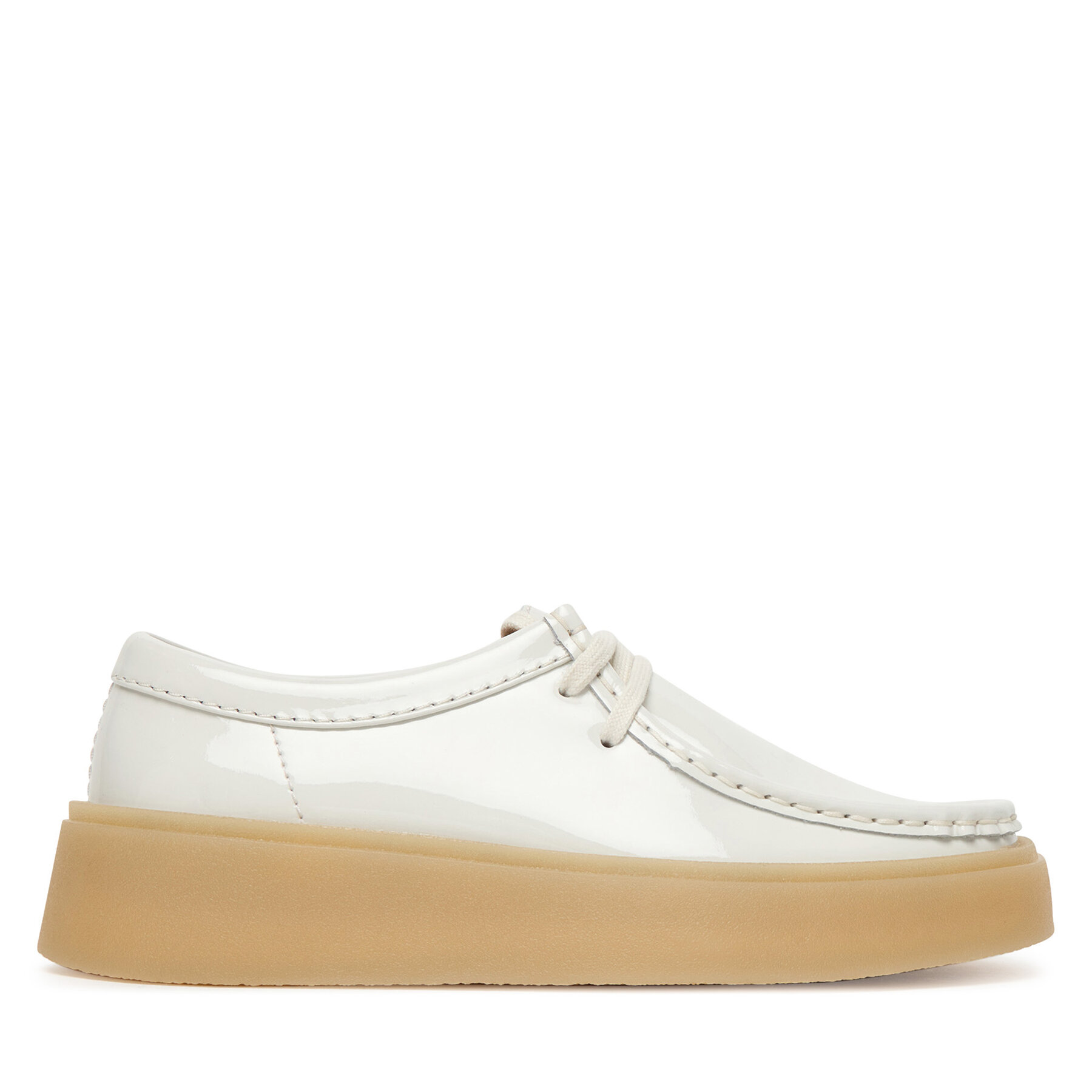 Clarks Półbuty Torview W 26186673 Biały
