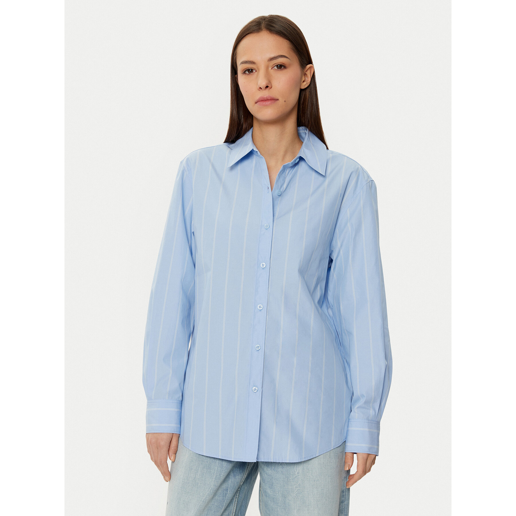 Calvin Klein Koszula K20K207670 Błękitny Regular Fit