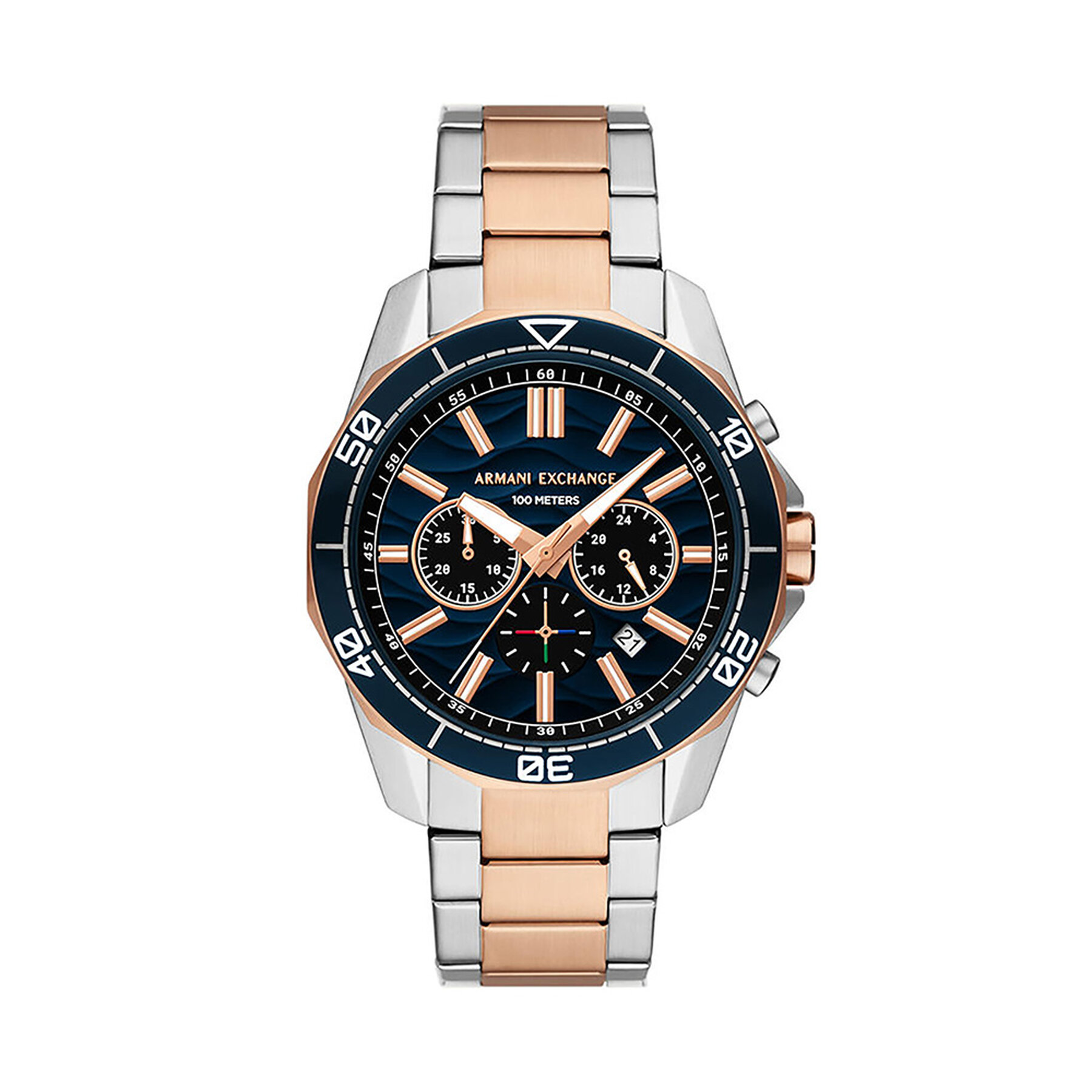 Armani Exchange Zegarek SPENCER AX1965 Srebrny