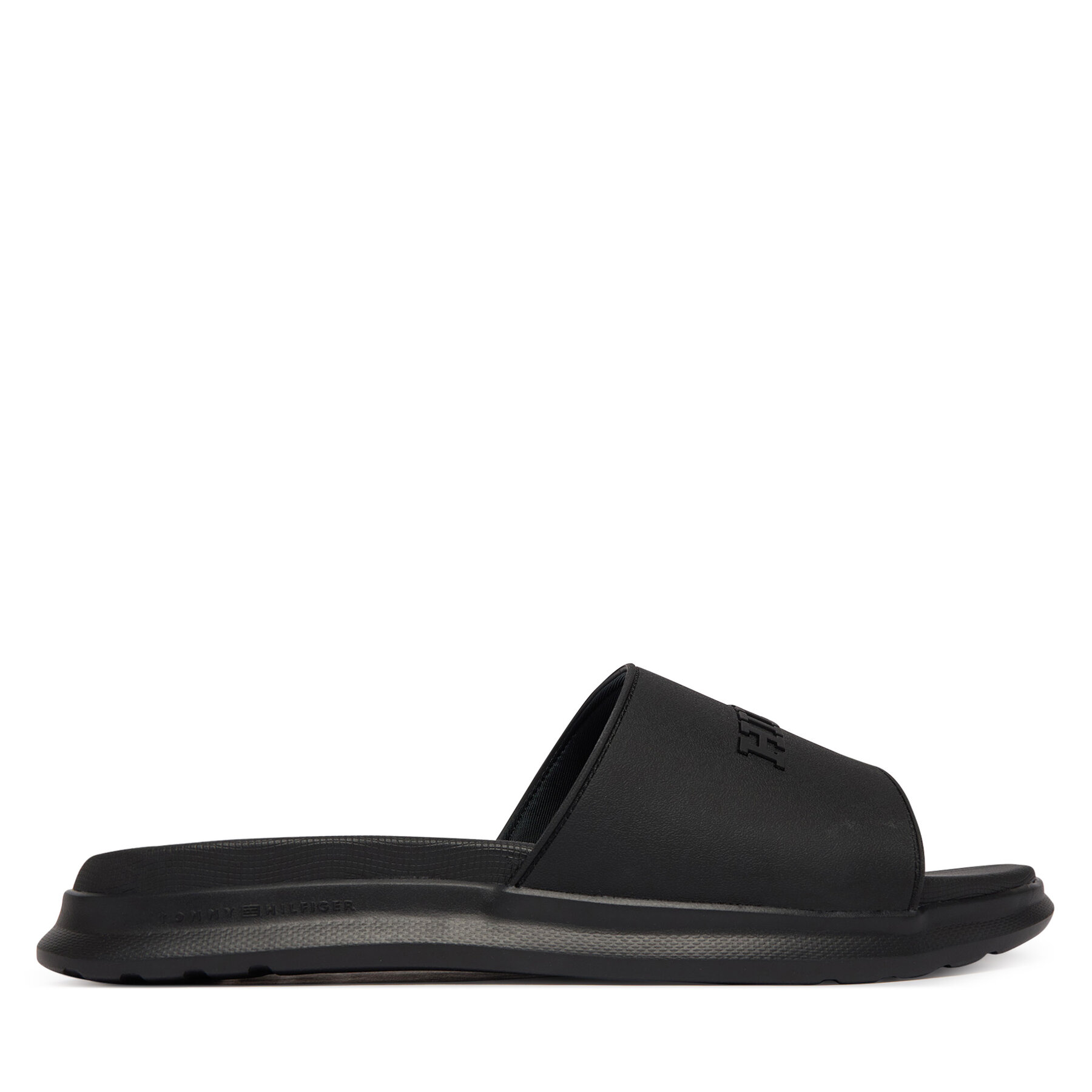 Tommy Hilfiger Klapki Dual Density Hilfiger Pool Slide FM0FM05797 Czarny